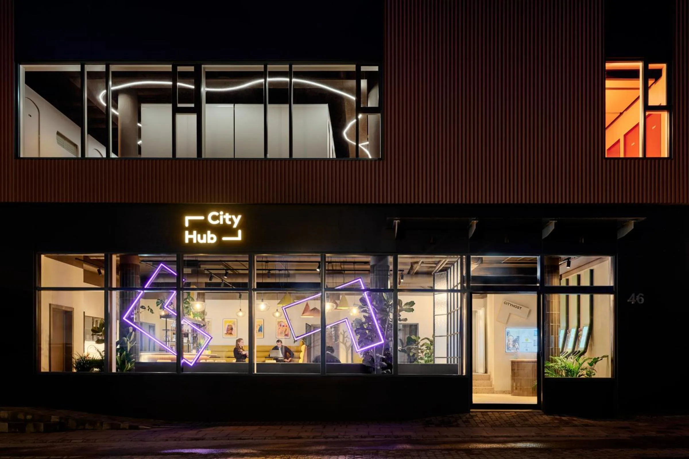 Property building in CityHub Reykjavik