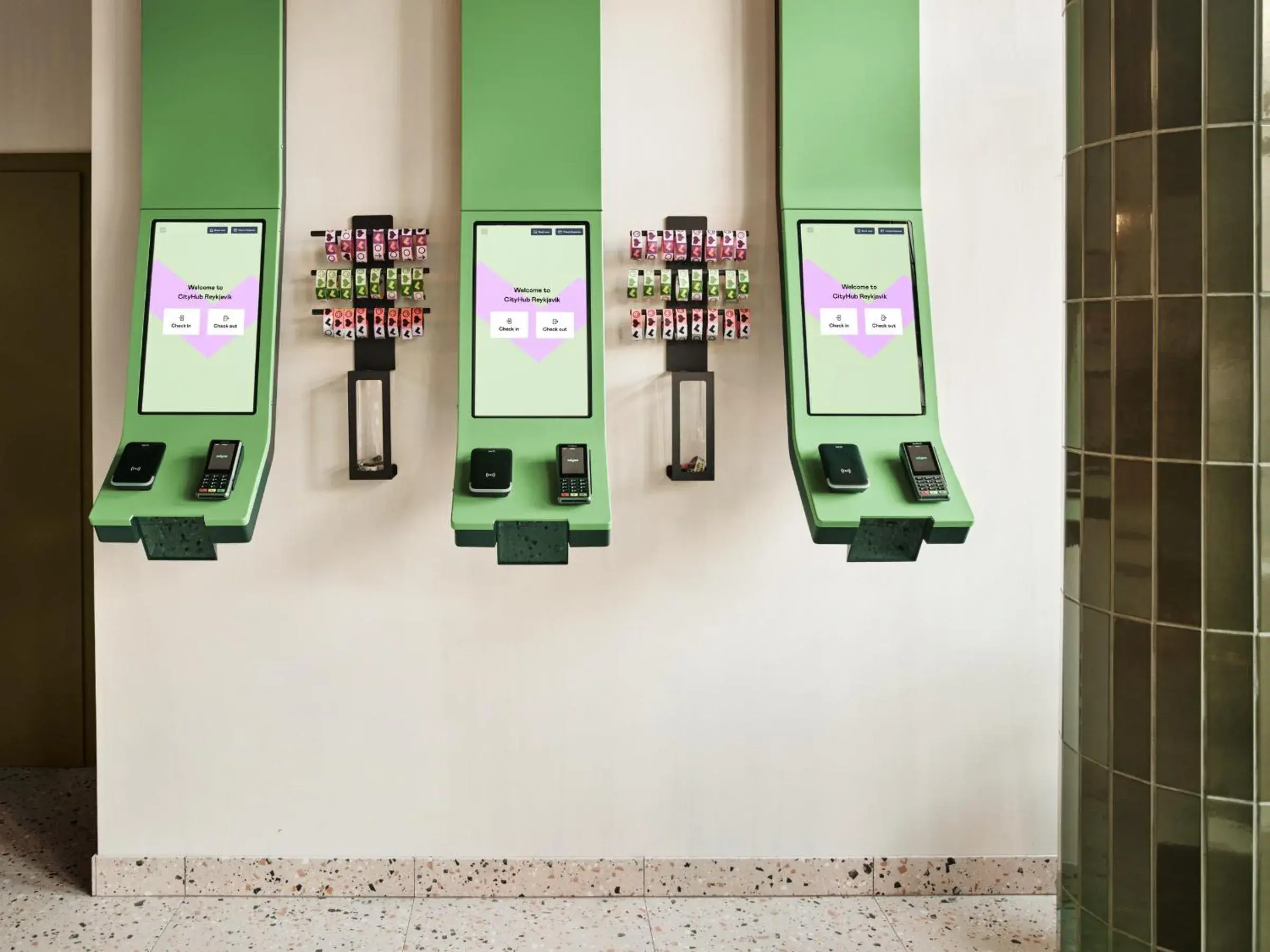 Lobby or reception in CityHub Reykjavik Lobby or reception in CityHub Reykjavik