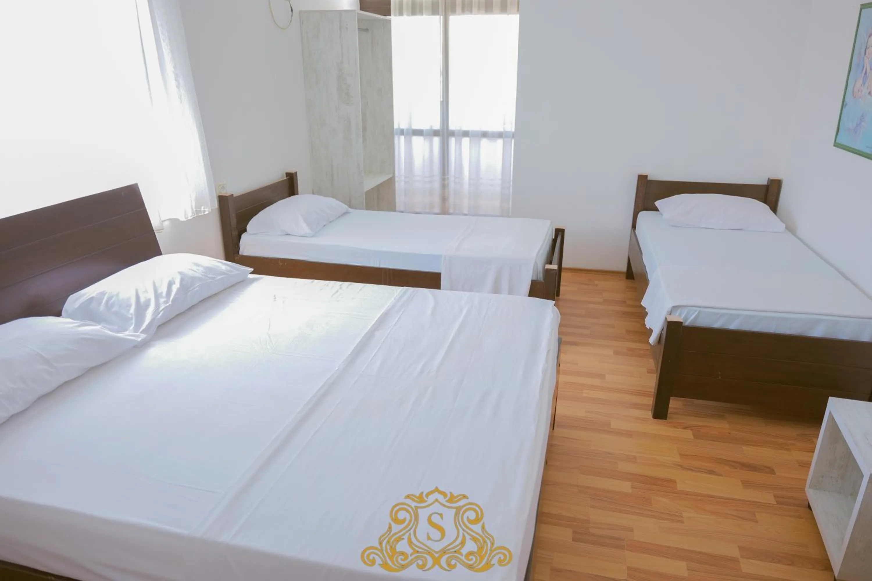 Bed in Hotel Sorrente