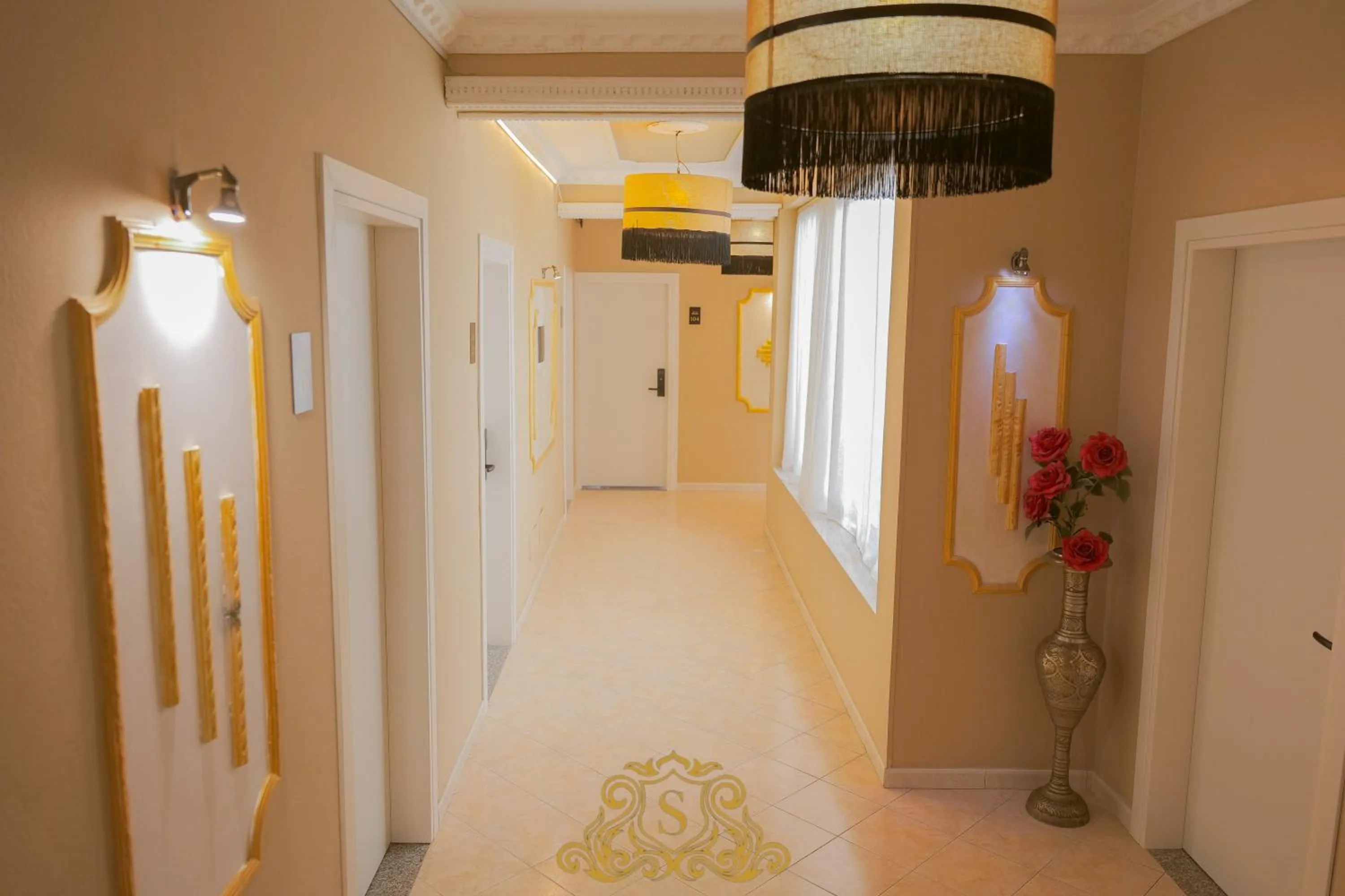 Lobby or reception in Hotel Sorrente