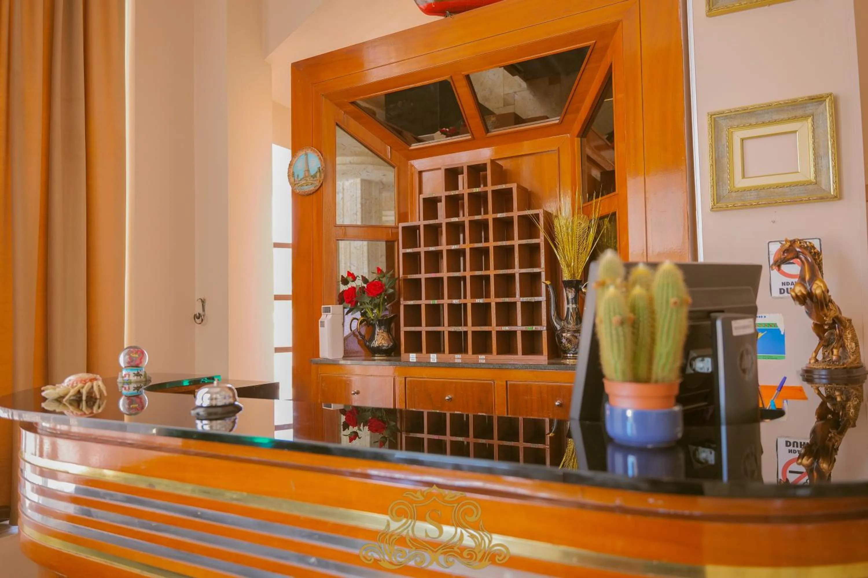 Lobby or reception in Hotel Sorrente