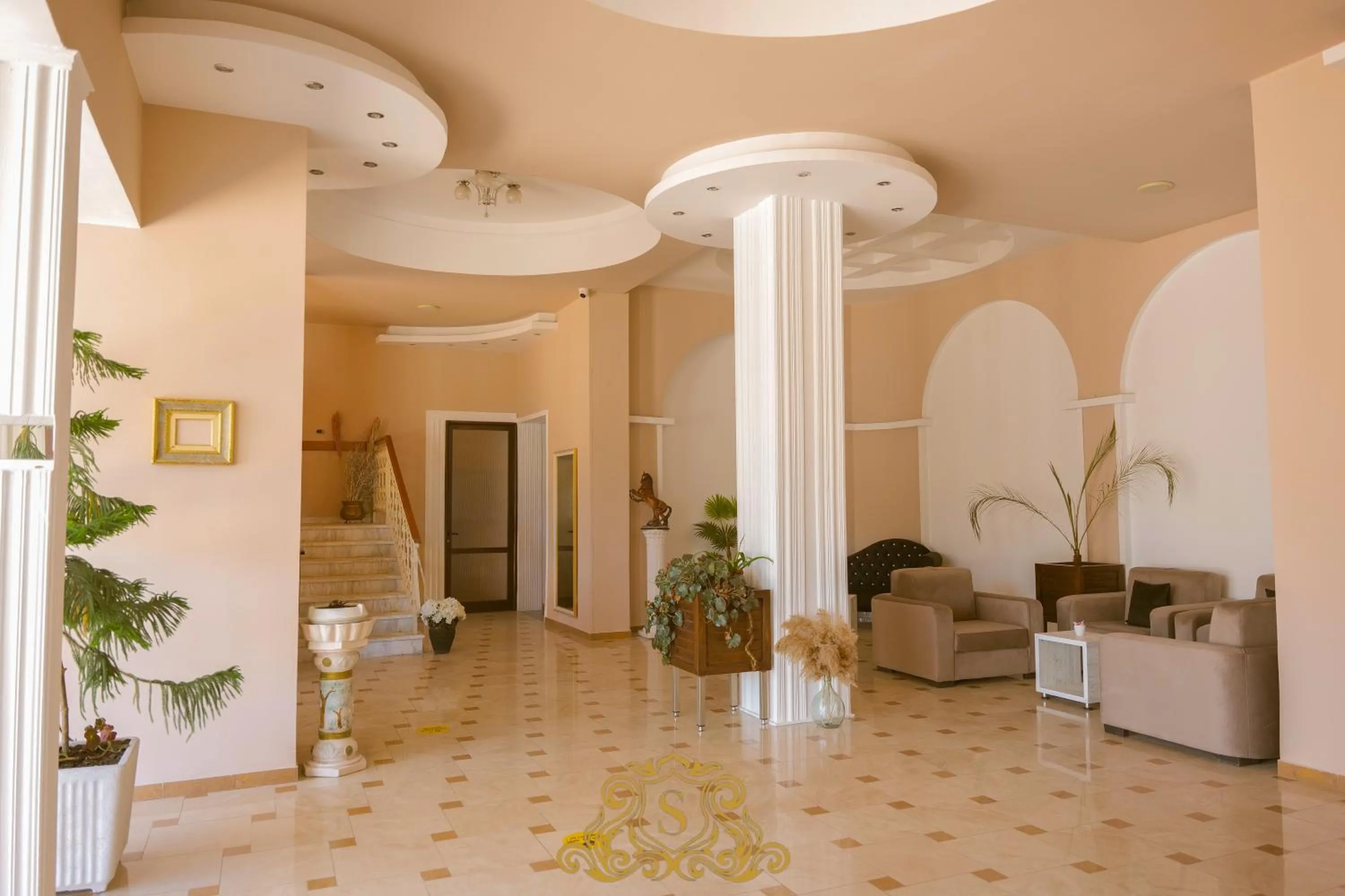 Lobby or reception in Hotel Sorrente