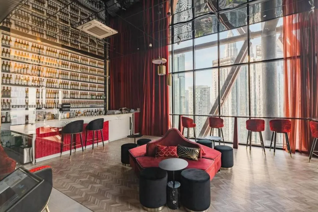Lounge or bar in Klcc Suites at Twin Tower