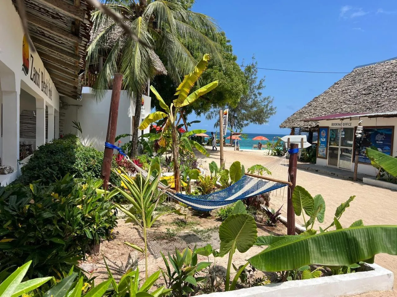 Property building in Zanzi beach hotel