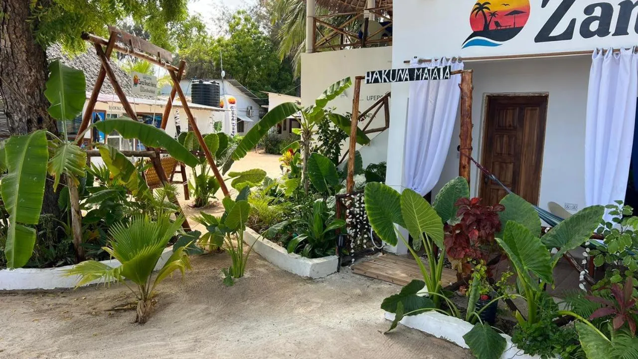Property building in Zanzi beach hotel