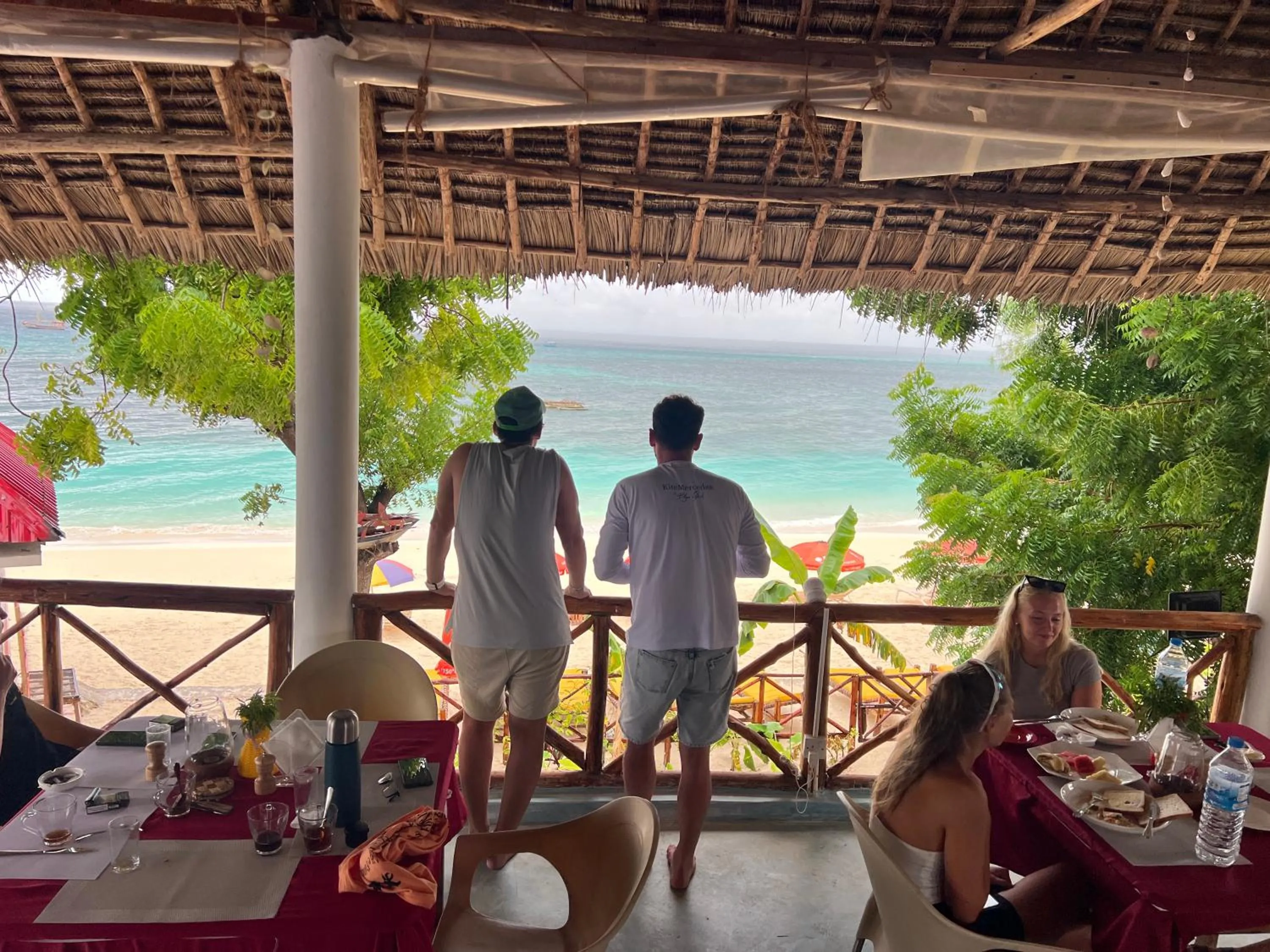 Restaurant/places to eat in Zanzi beach hotel