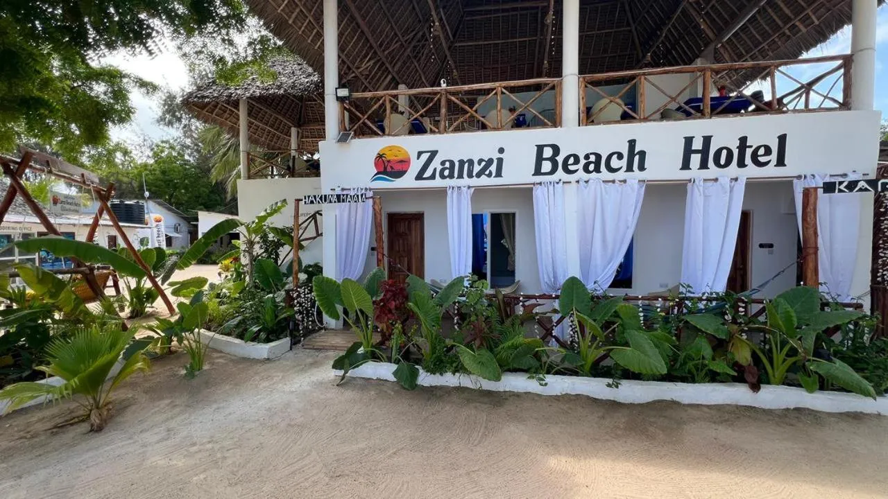 Property building in Zanzi beach hotel