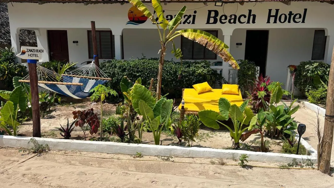 Property building in Zanzi beach hotel