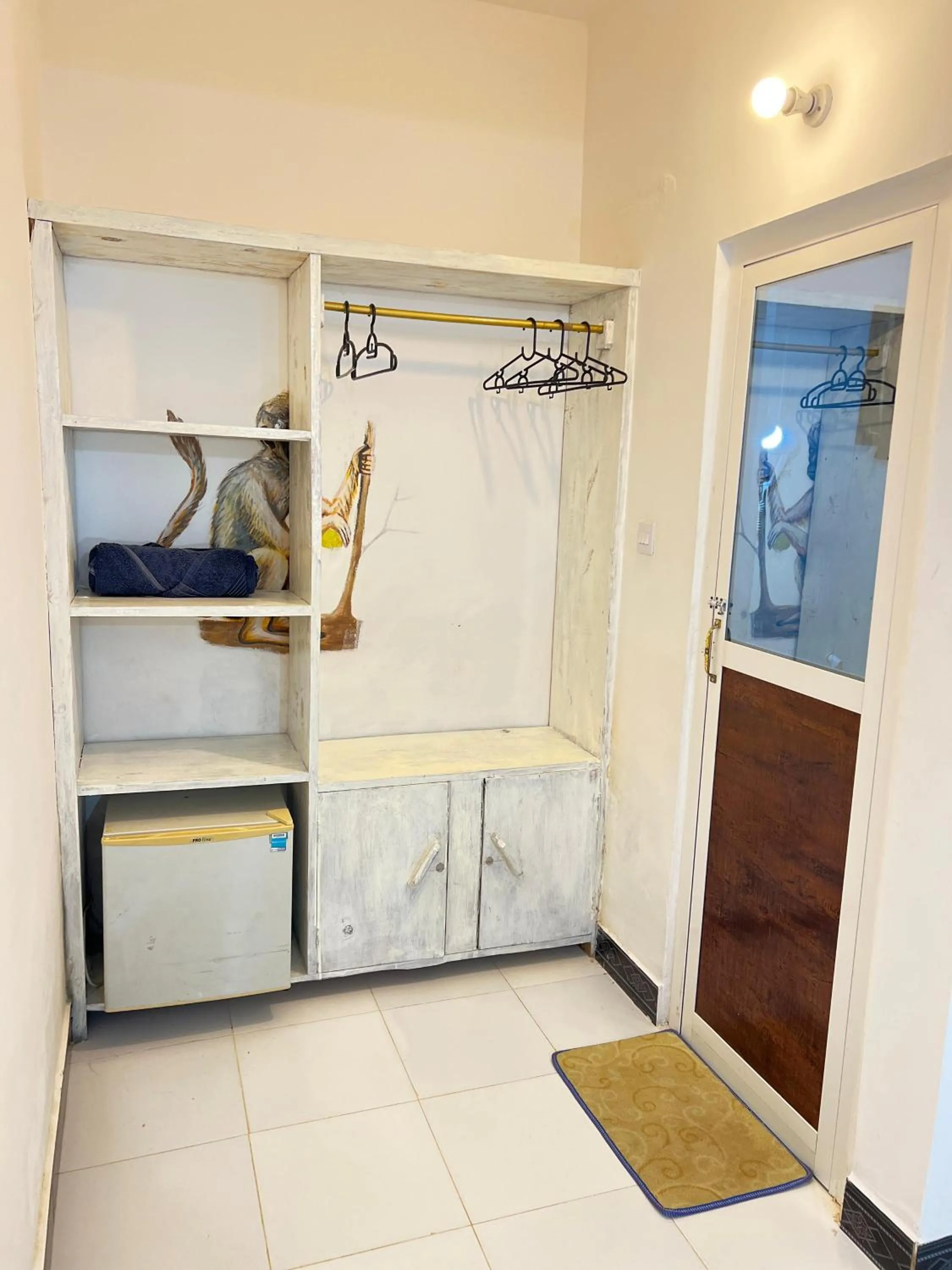 wardrobe in Zanzi beach hotel