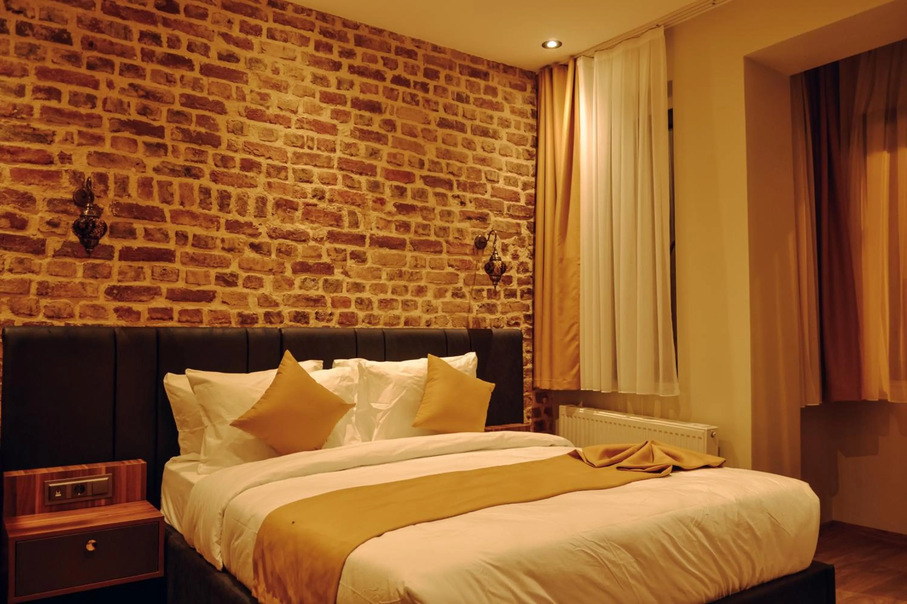 Bed in Galata Calm Tale Hotel