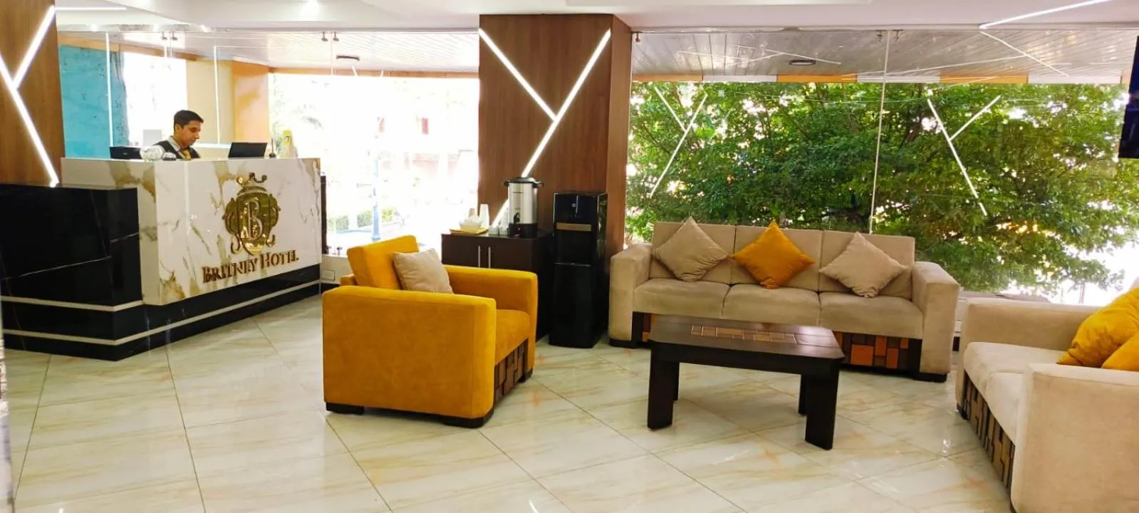 Living room in BRITNEY HOTEL Machala