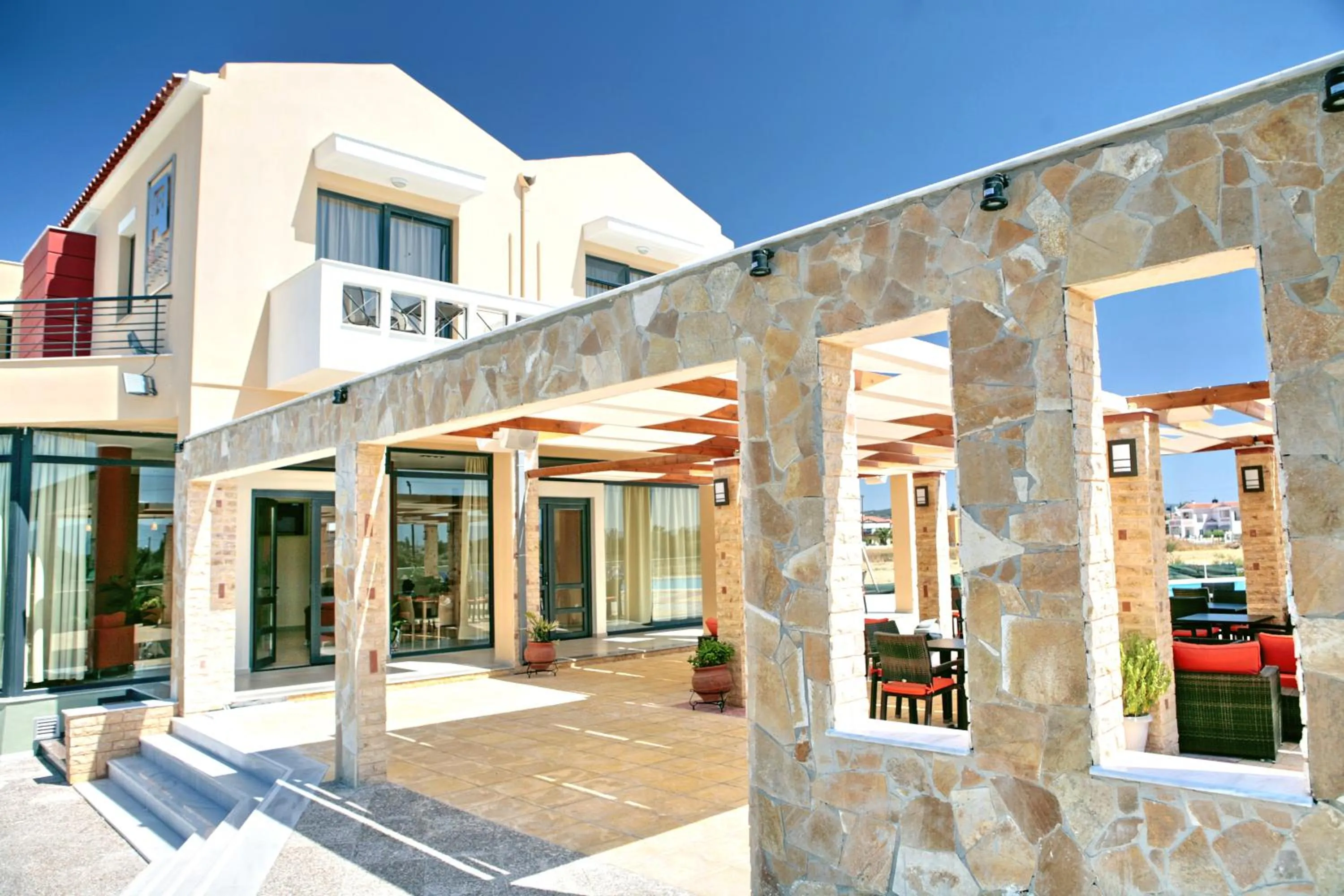 Property building in Aeolian Gaea Hotel