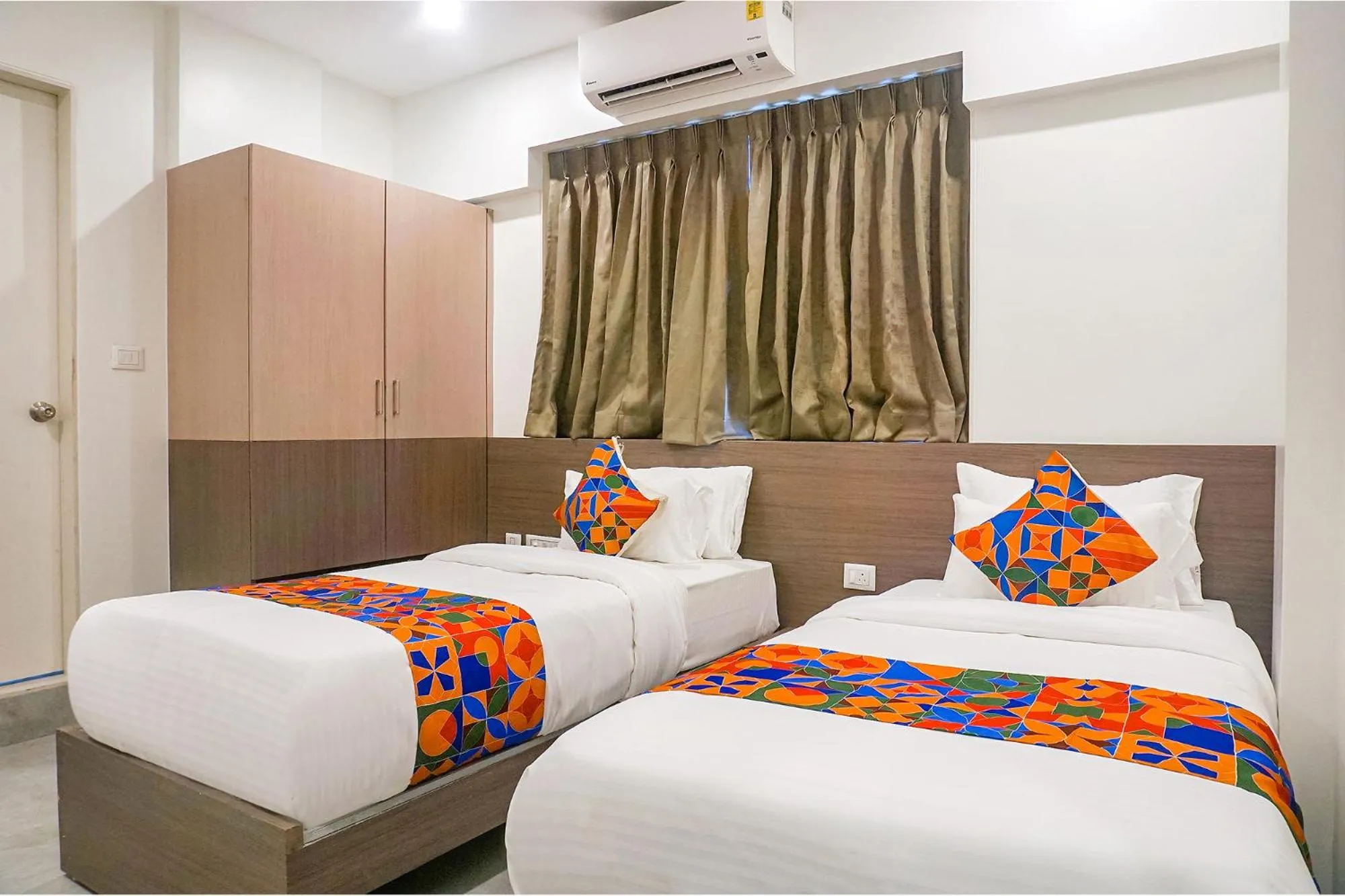 Bed in FabHotel Prime Athiti Delight Stay - Nr Shri Baneshwar Mandir, Baner