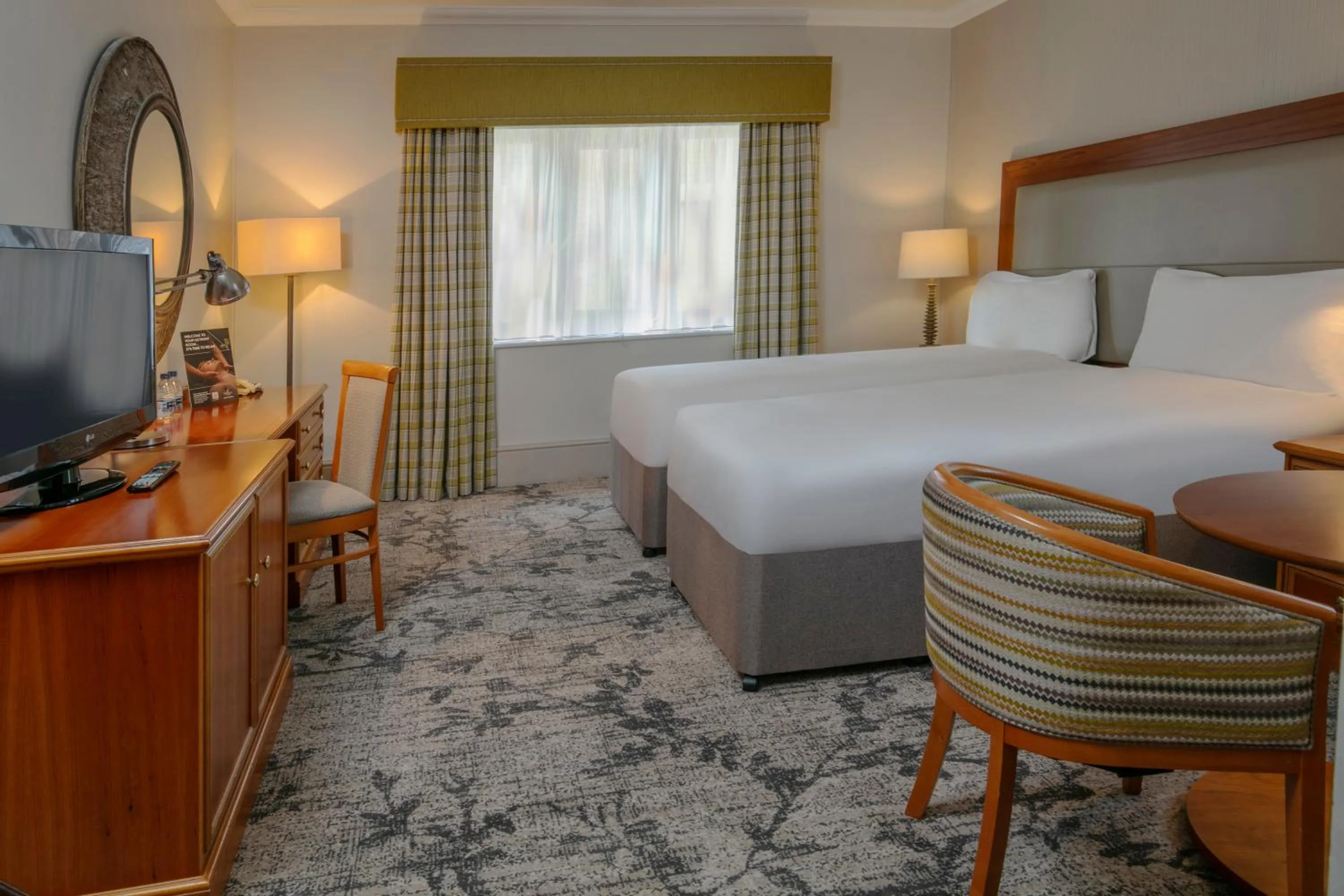 Bed in Dunston Hall Hotel, Spa & Golf Resort