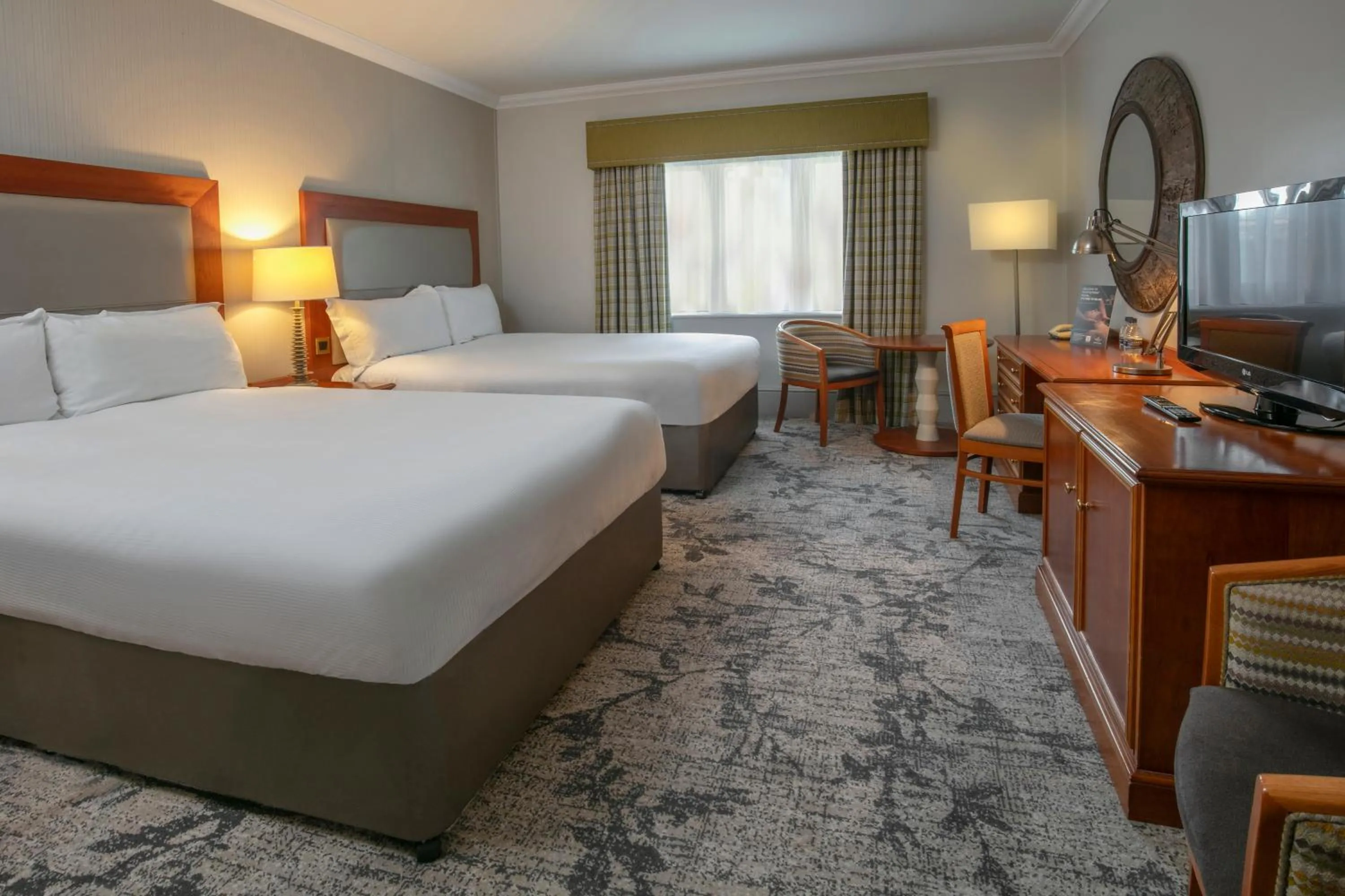 Bed in Dunston Hall Hotel, Spa & Golf Resort