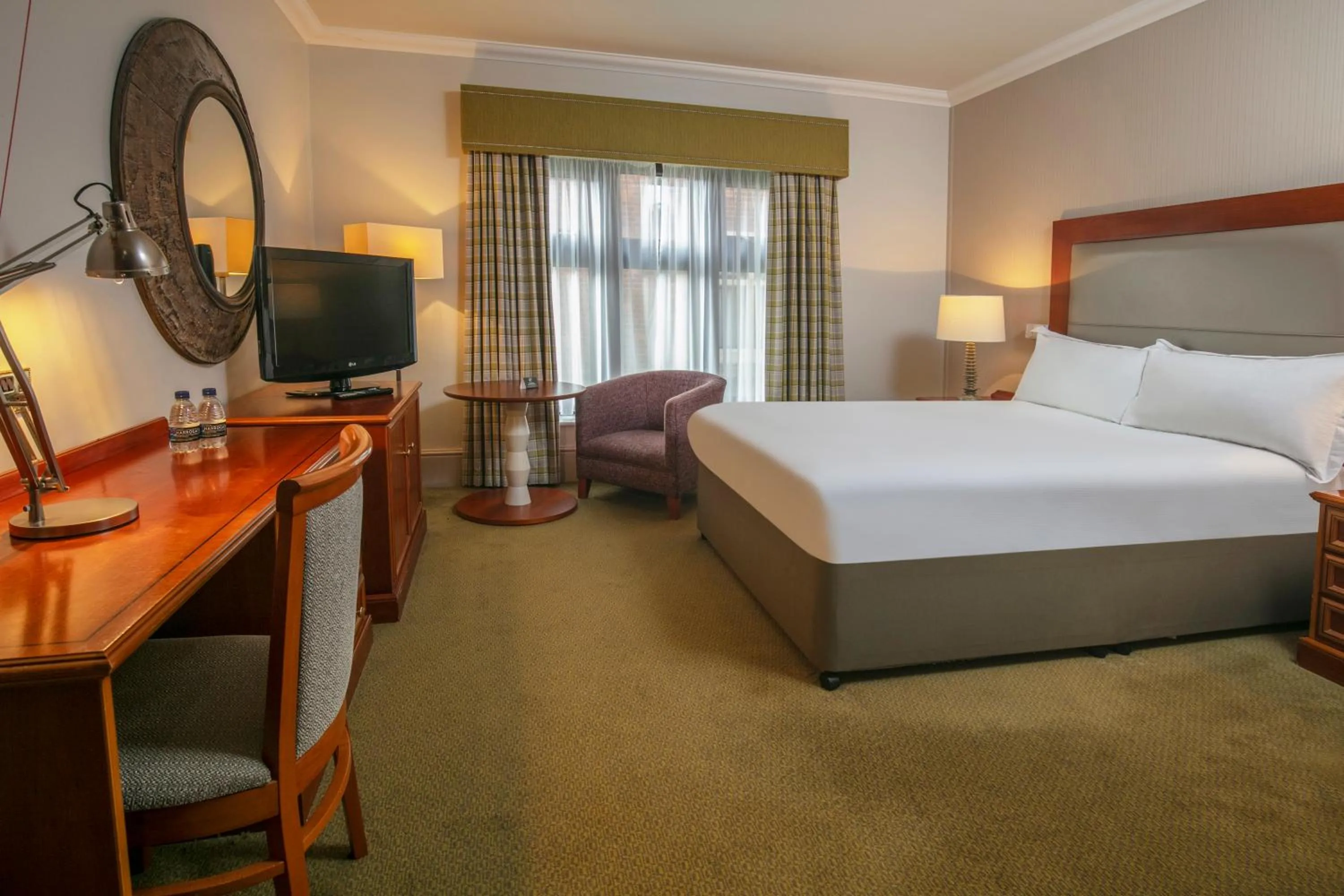 Bed in Dunston Hall Hotel, Spa & Golf Resort