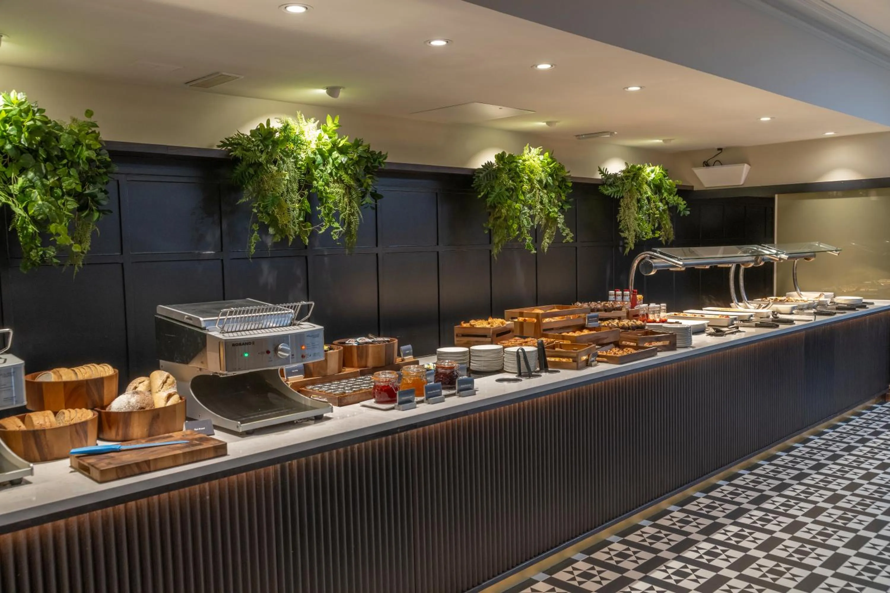 Buffet breakfast in Dunston Hall Hotel, Spa & Golf Resort