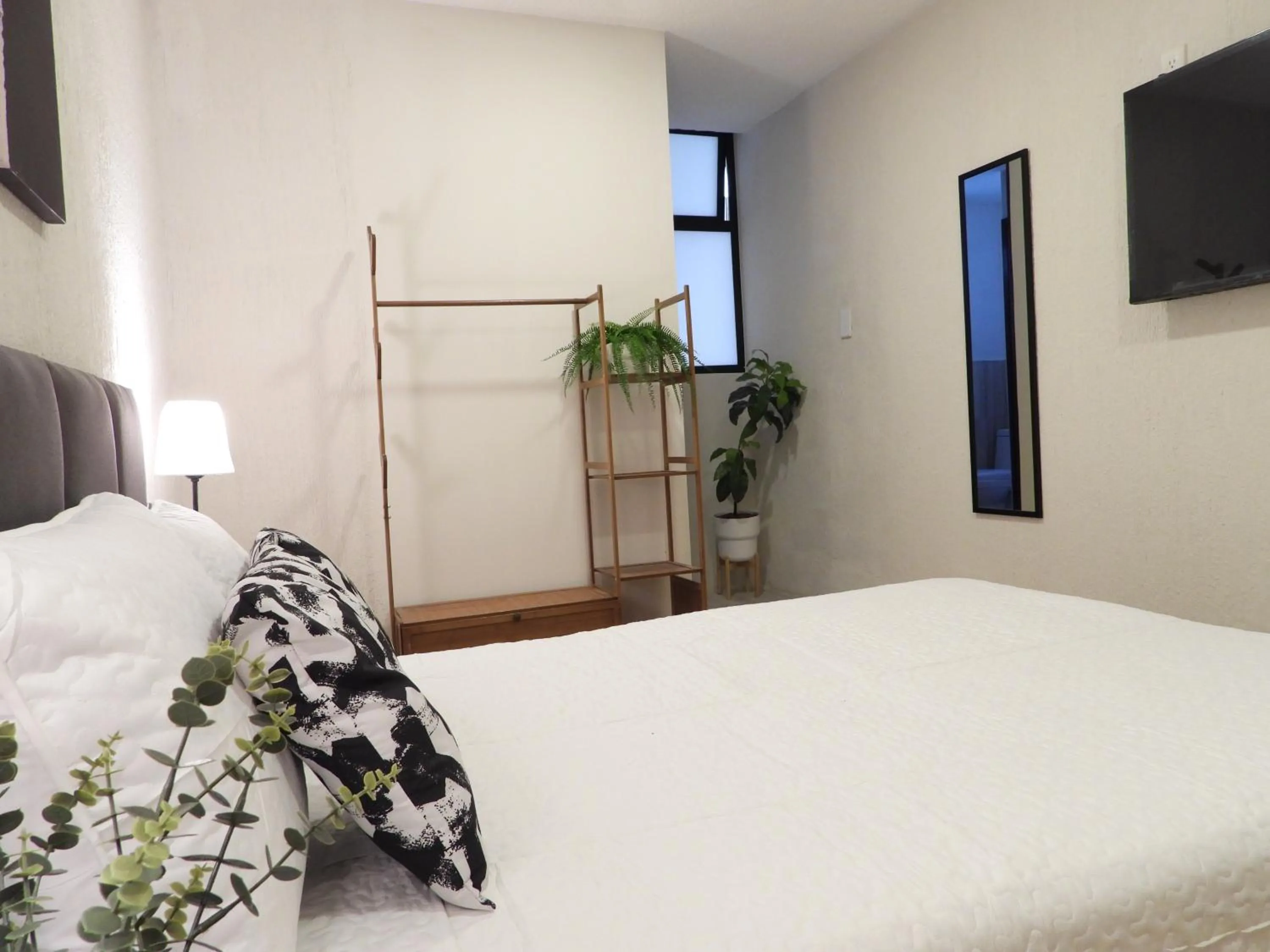 Photo of the whole room, Bed in Singular Reforma