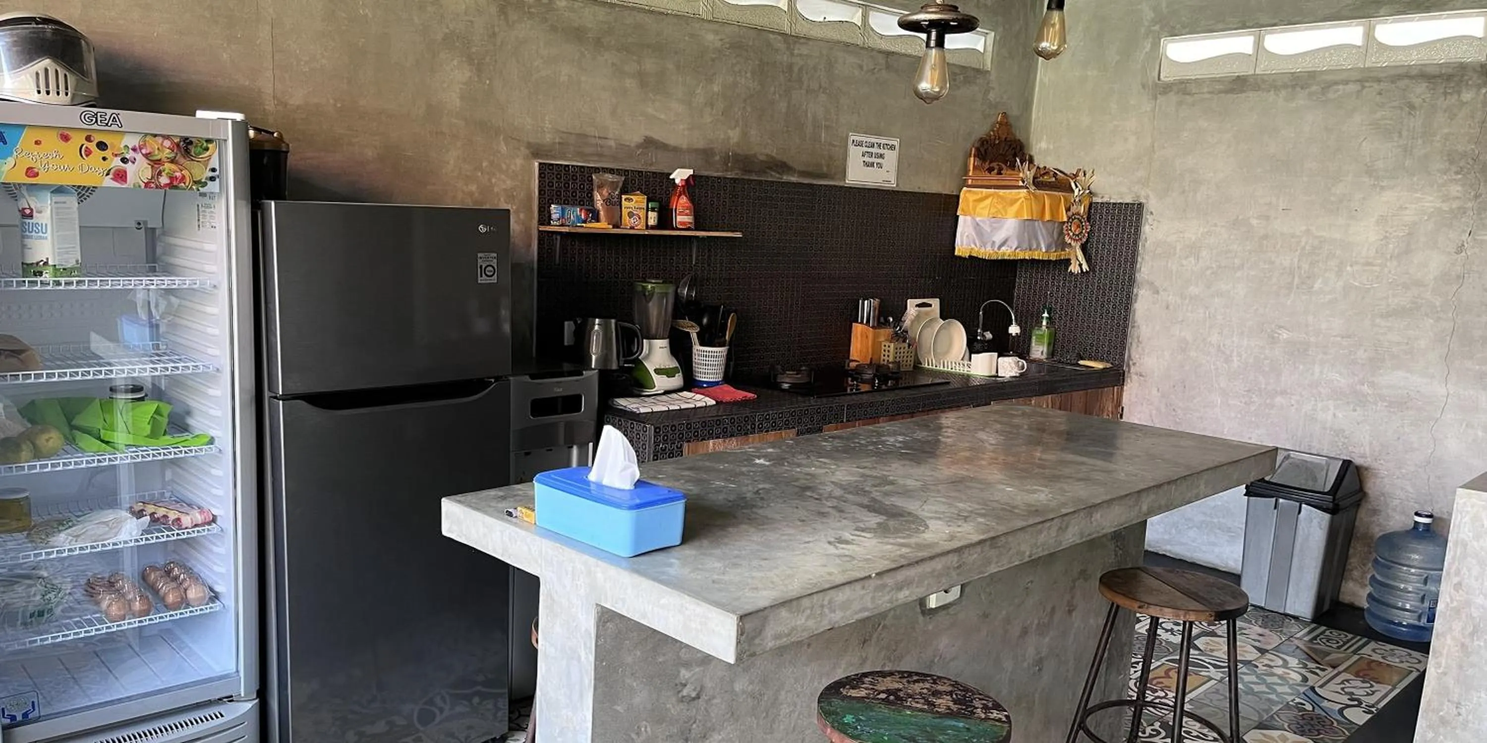 Kitchen or kitchenette in Pis Bolong Canggu