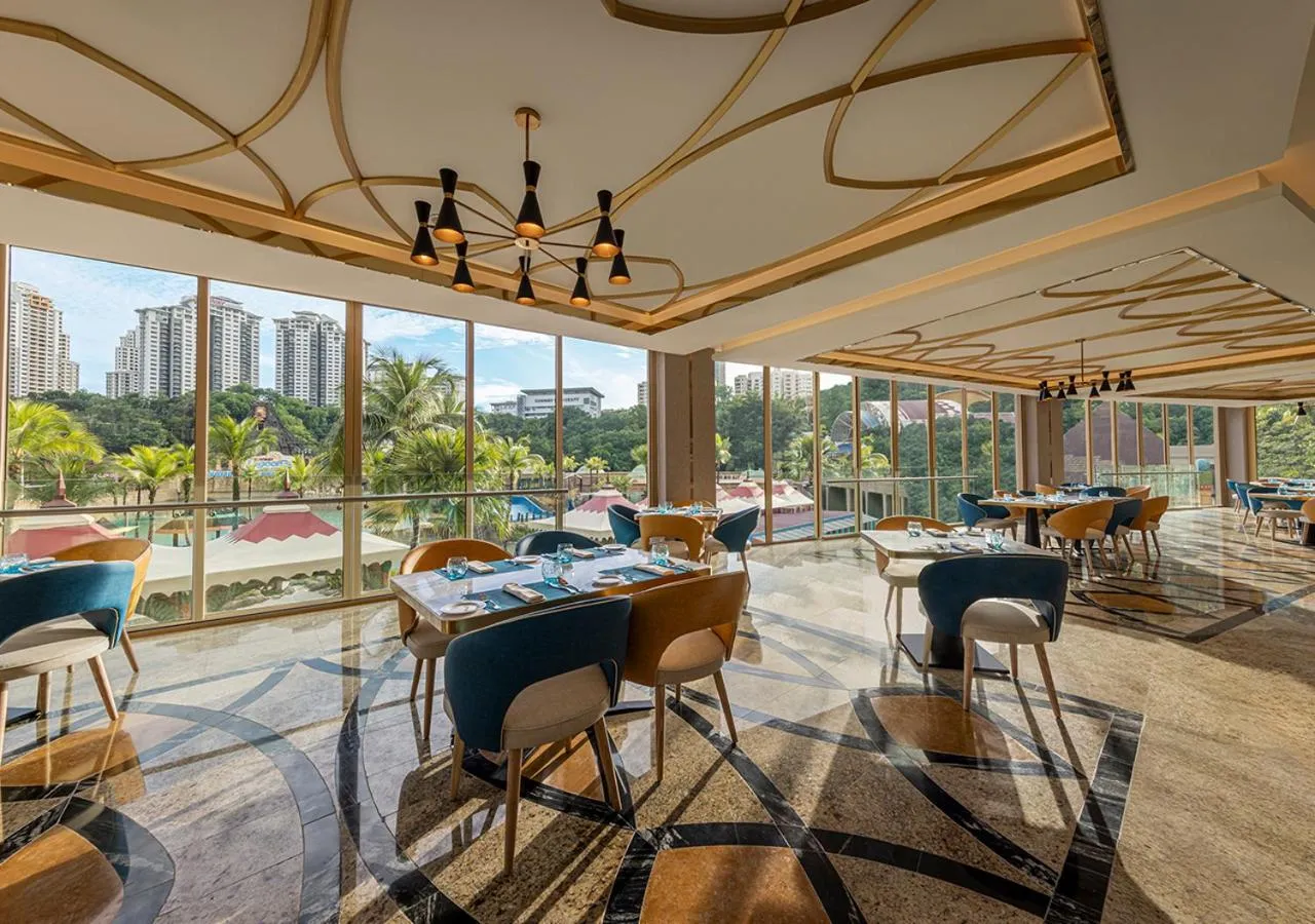 Buffet breakfast in The Villas at Sunway Resort Hotel