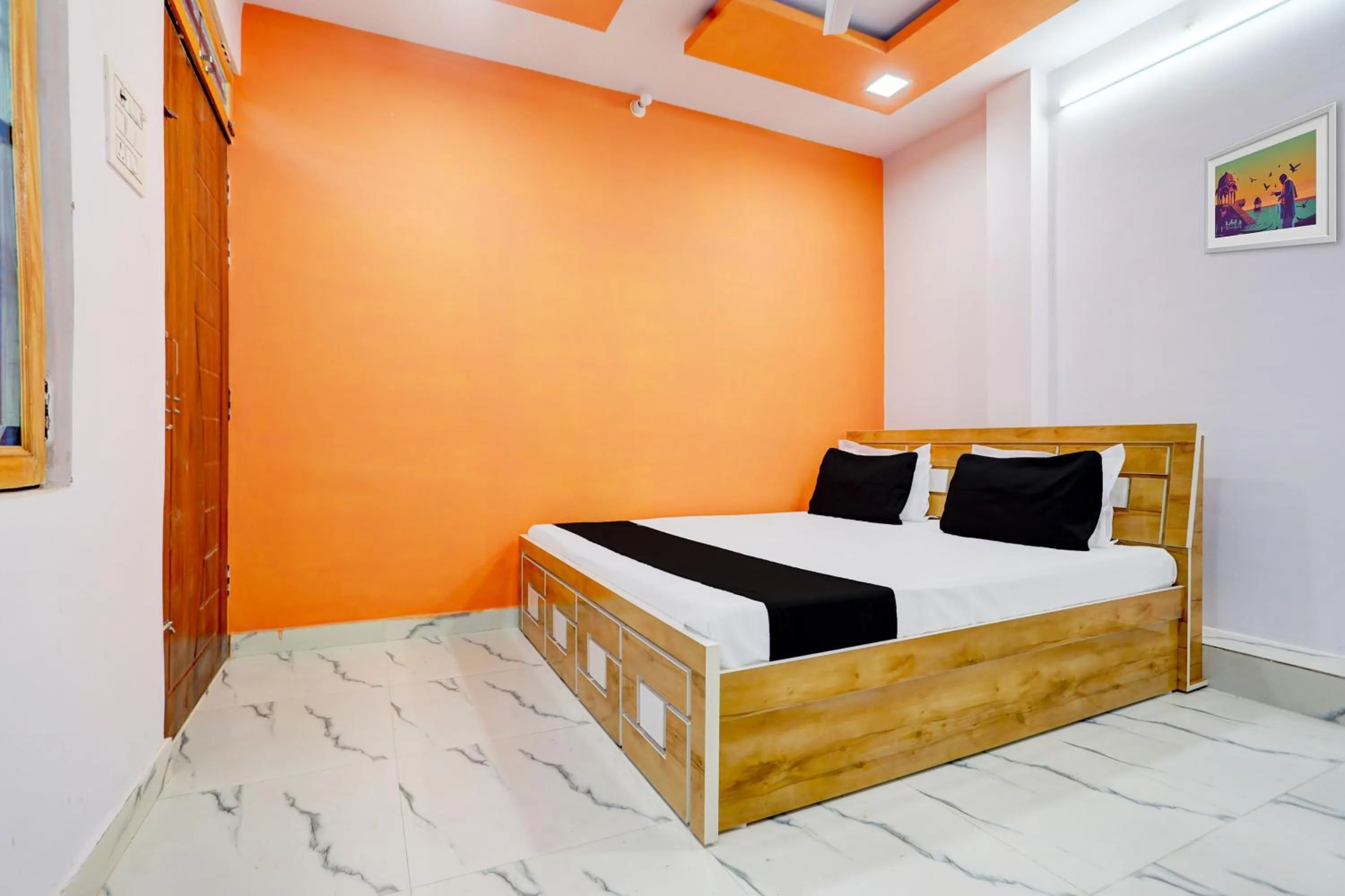 Bedroom, Bed in SPOT ON The SN Lawn