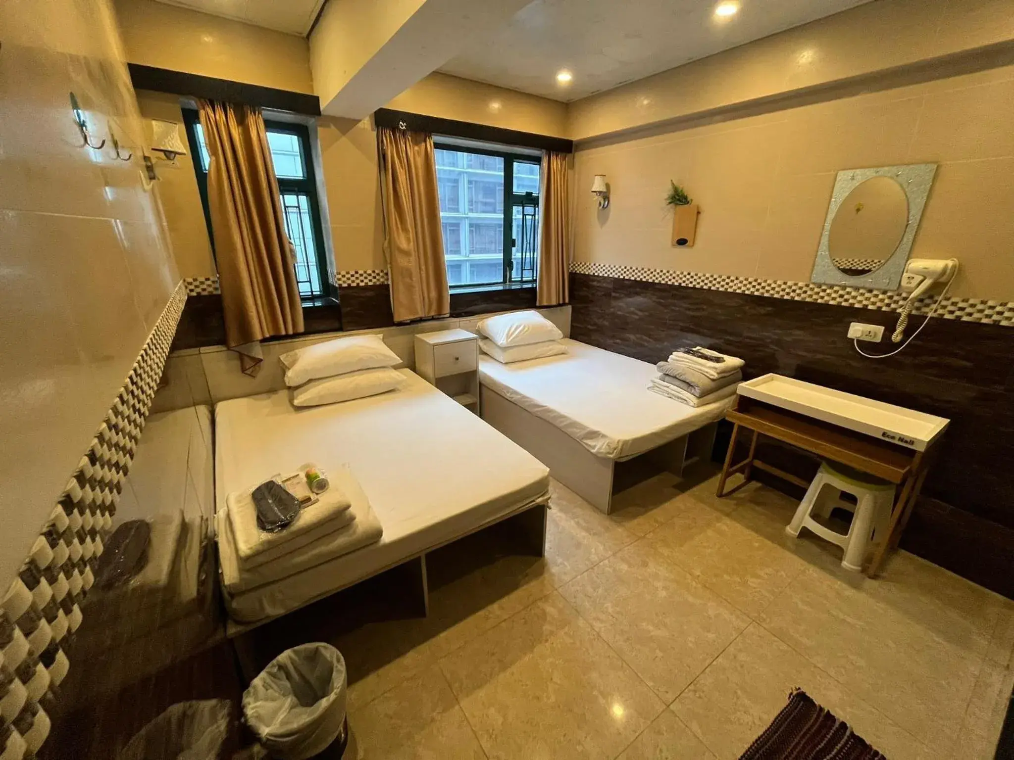 Bed in 3D Inn Hong Kong Romance Bed in 3D Inn Hong Kong Romance