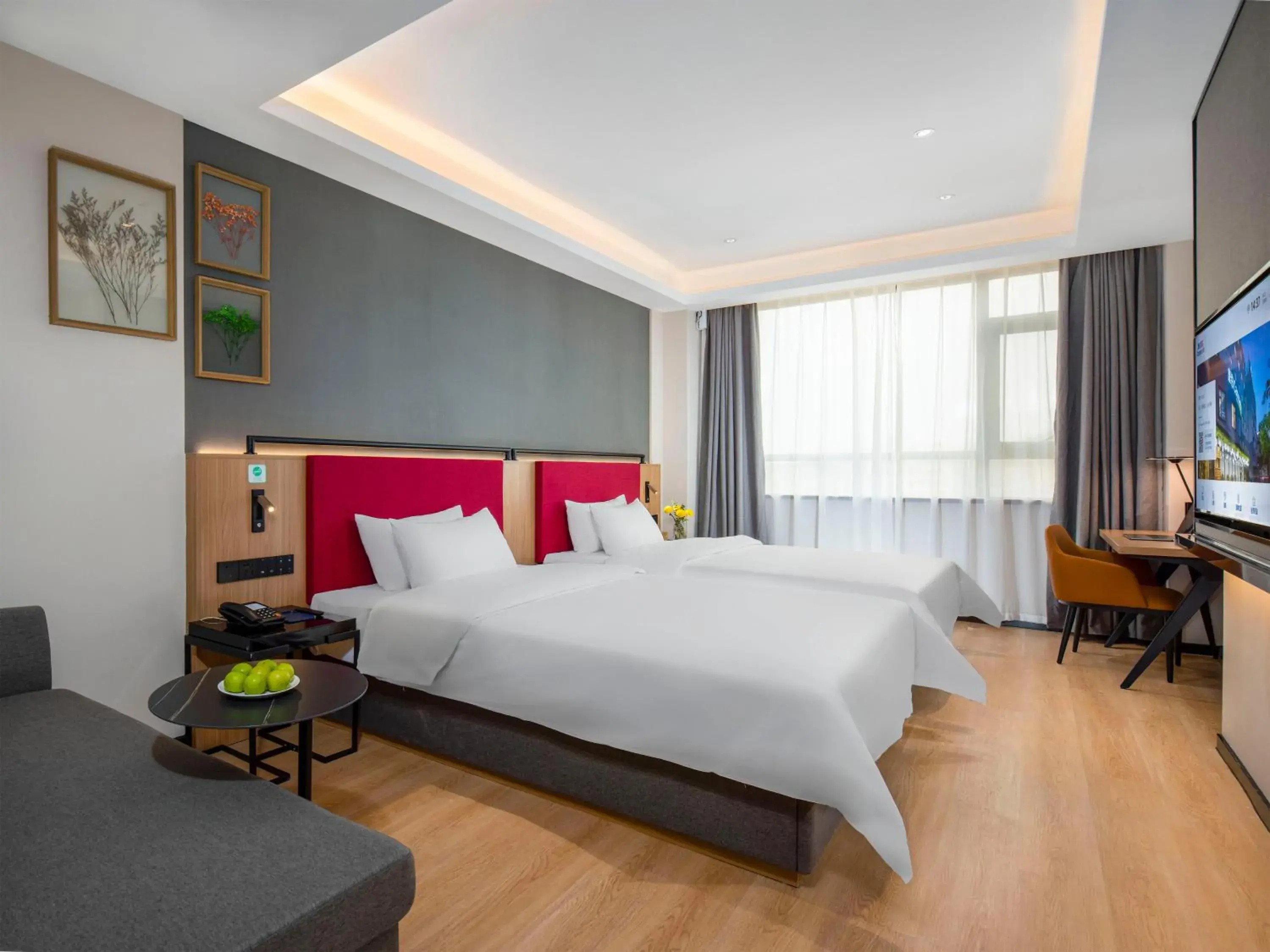 Bed in Campanile Shenzhen Guanlan Golf Bed in Campanile Shenzhen Guanlan Golf