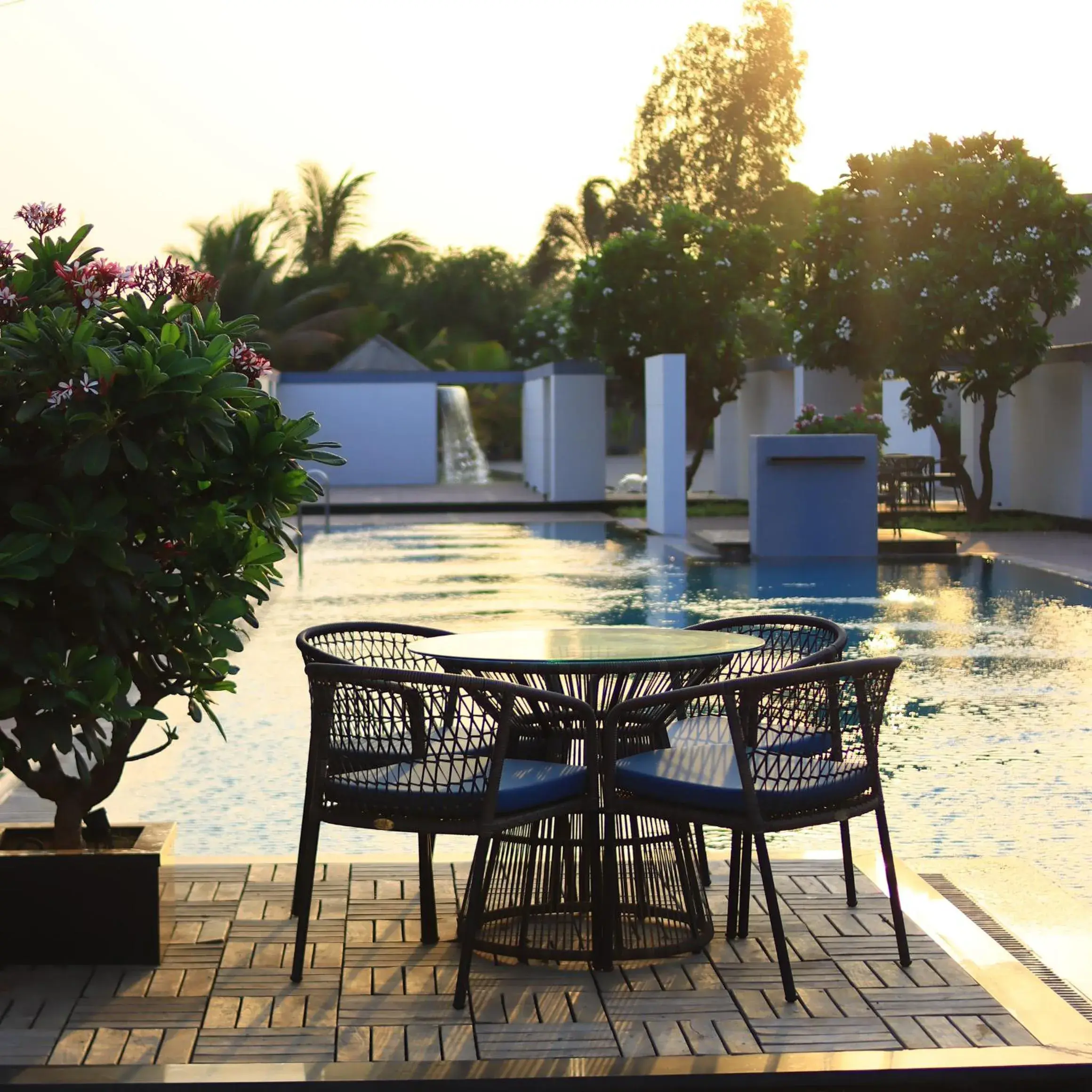 Swimming pool in The Augusta Club & Resort Swimming pool in The Augusta Club & Resort