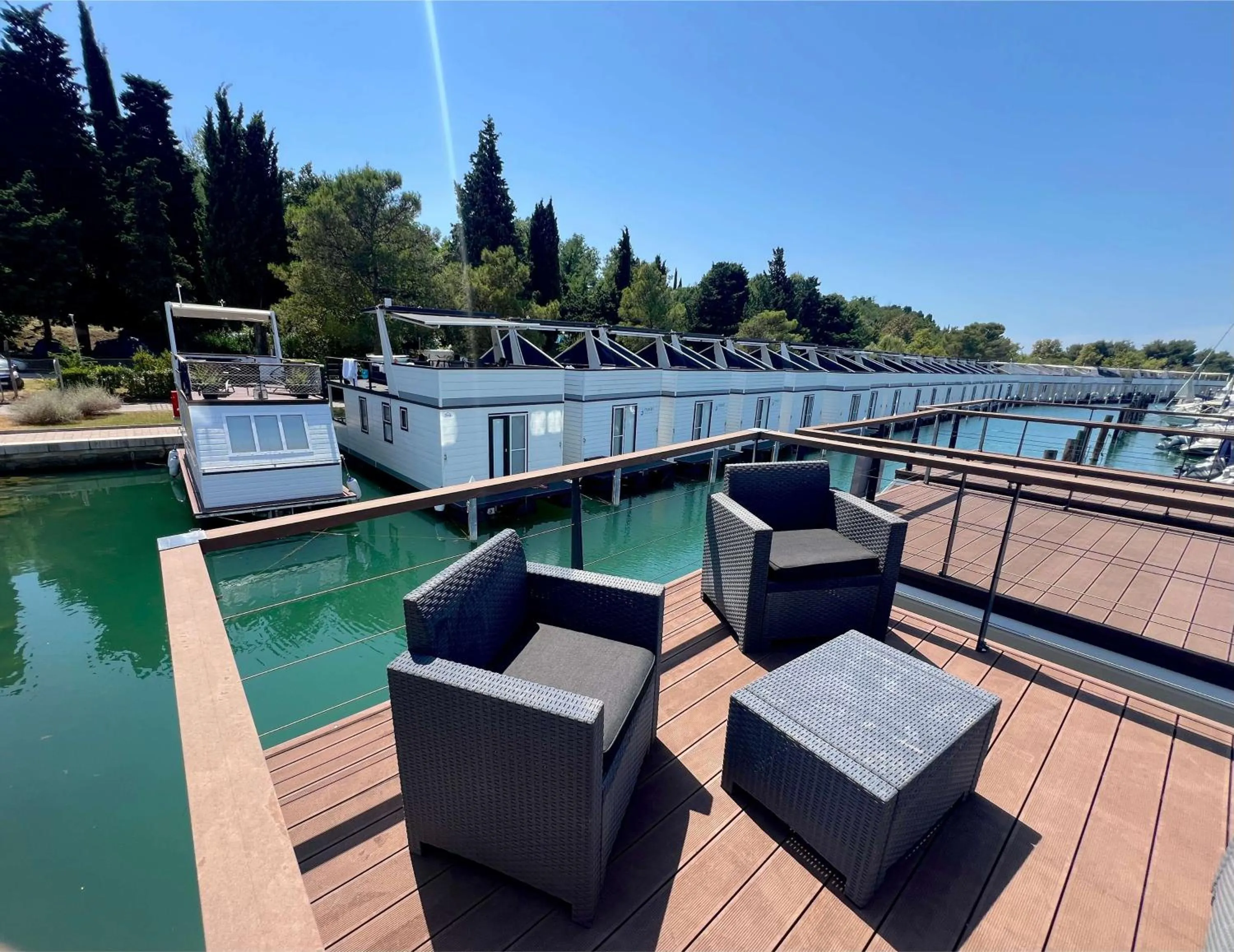 Balcony/Terrace in Sea Resort Marina Portoroz