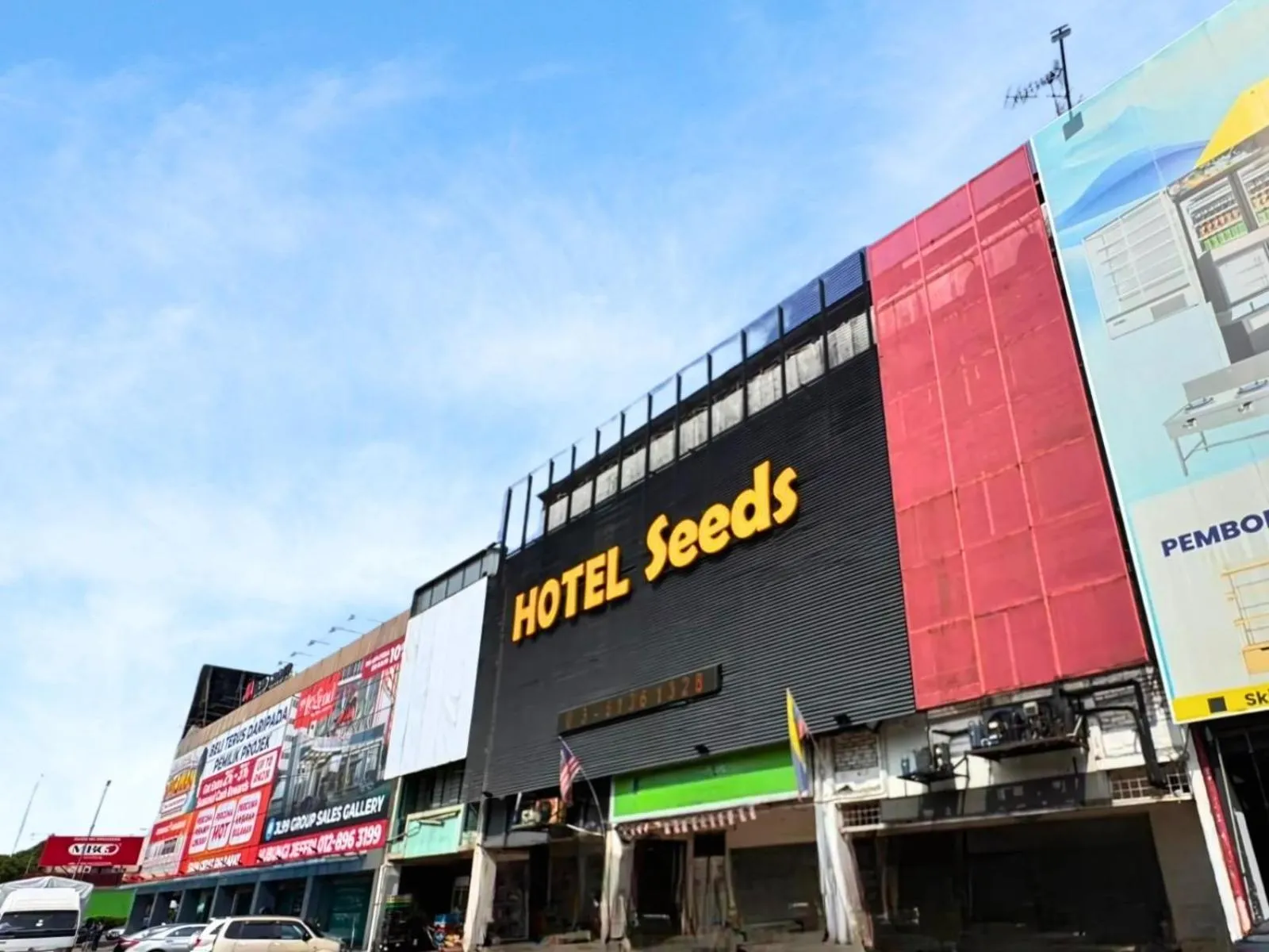 Property building in Seeds Hotel Selayang
