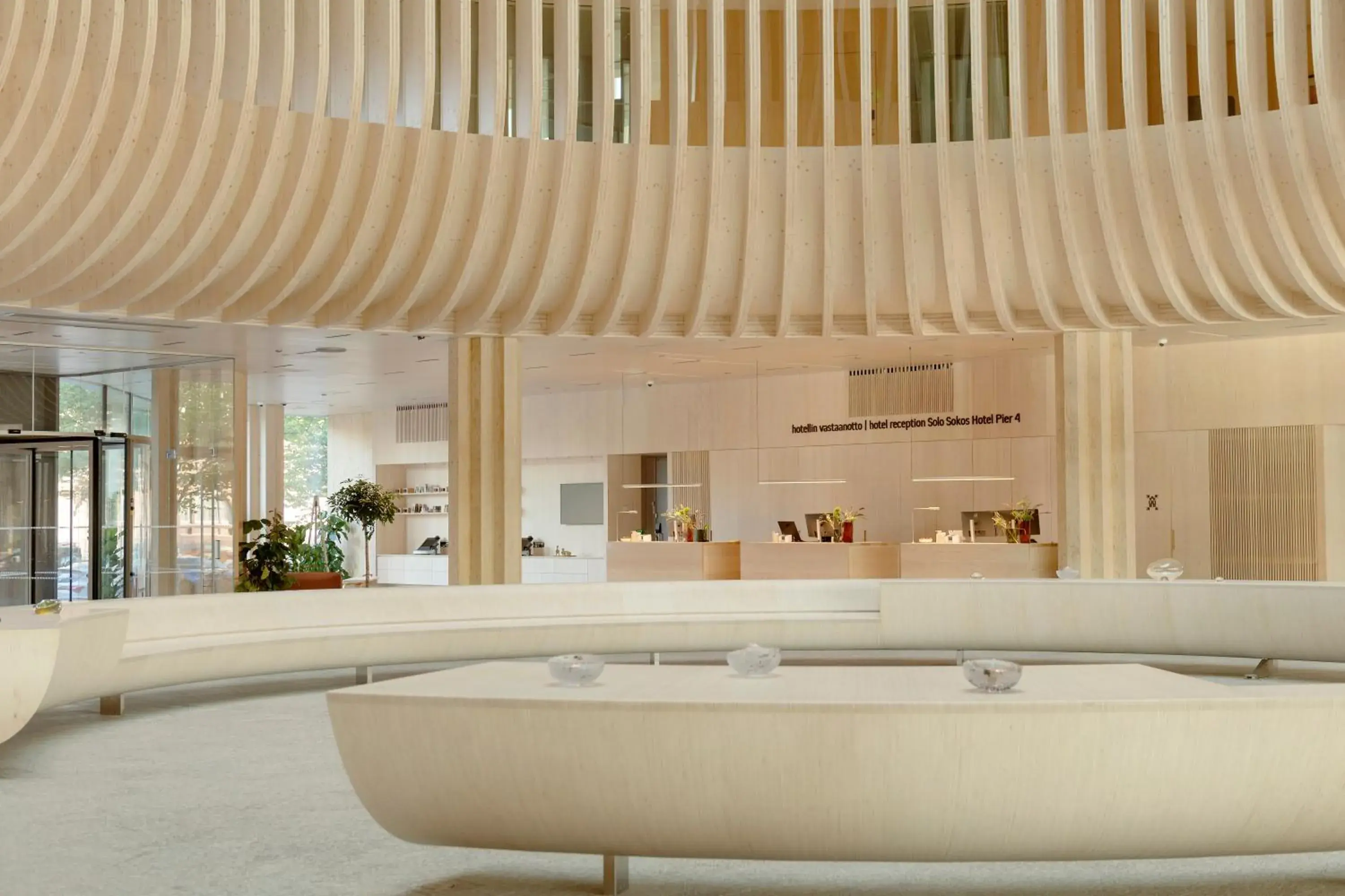 Lobby or reception in Solo Sokos Hotel Pier 4 Lobby or reception in Solo Sokos Hotel Pier 4