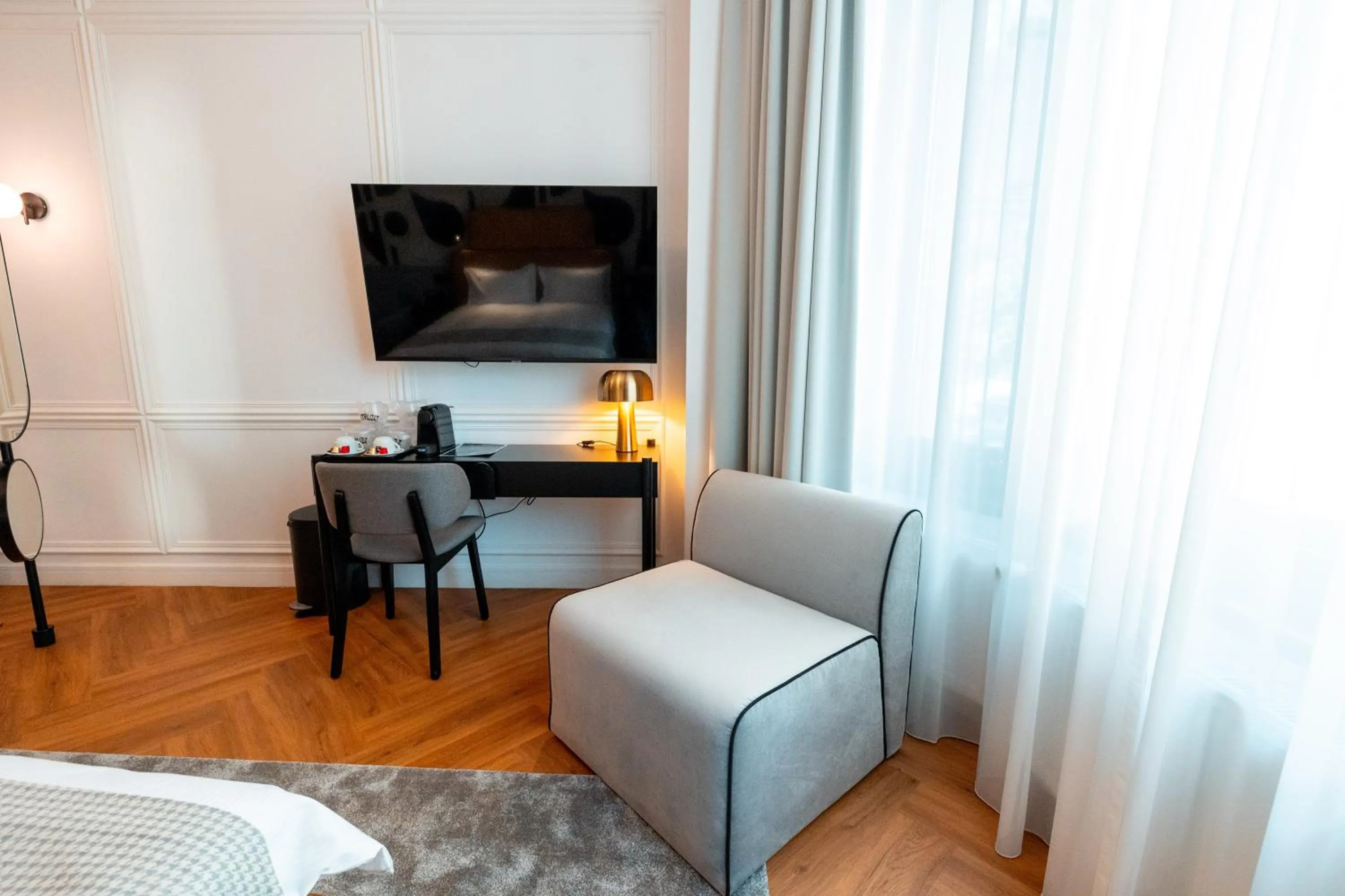 TV and multimedia, Bed in Ecletico Villa