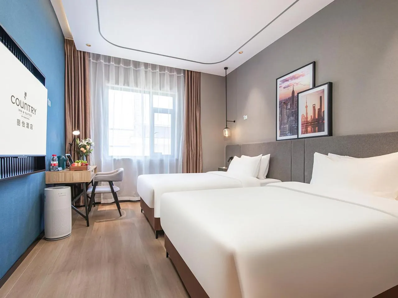 Photo of the whole room in Country Inn & Suite by Radisson, Shanghai Hongkou Football Stadium Chifeng Road