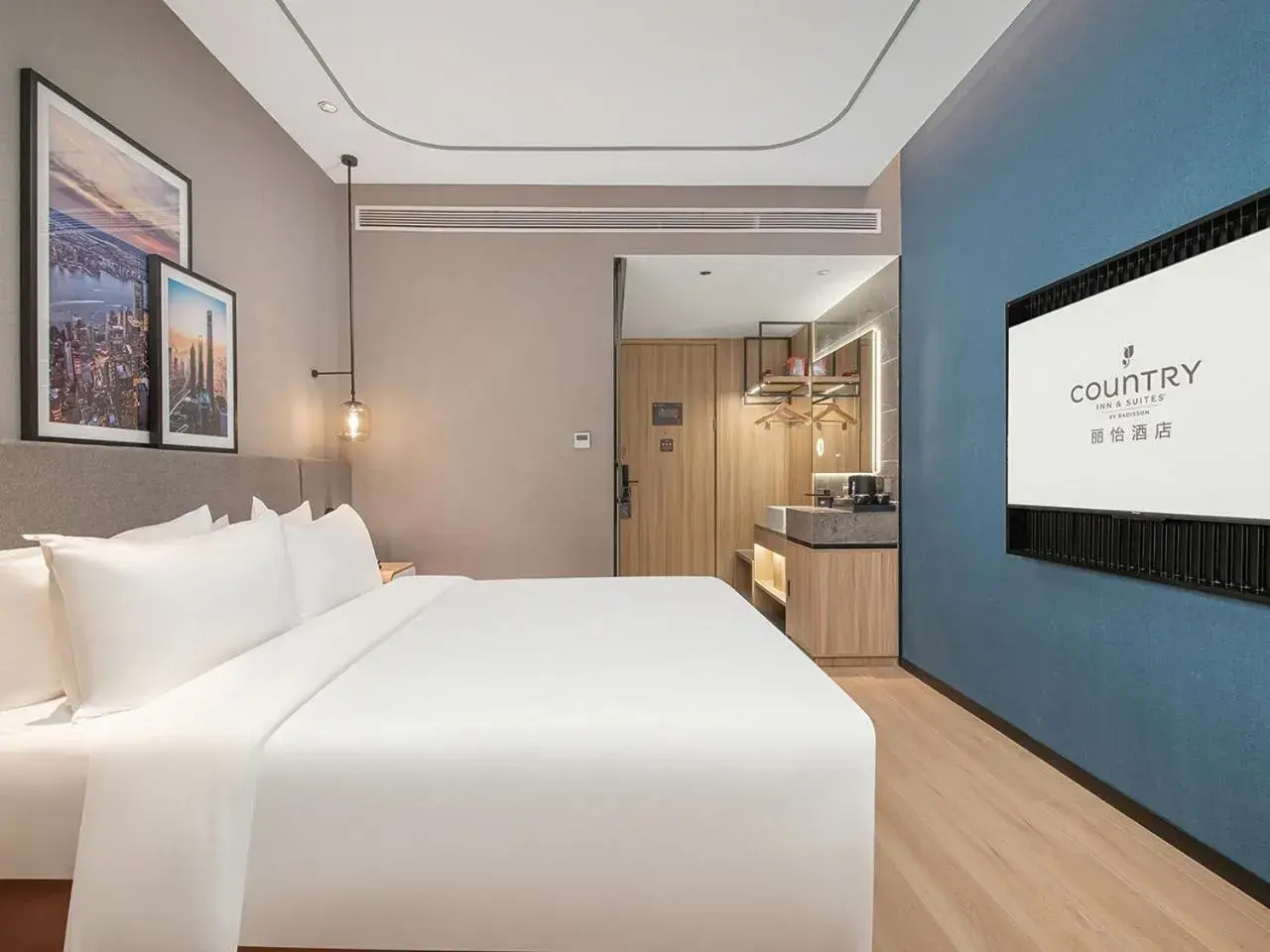 Photo of the whole room in Country Inn & Suite by Radisson, Shanghai Hongkou Football Stadium Chifeng Road Photo of the whole room in Country Inn & Suite by Radisson, Shanghai Hongkou Football Stadium Chifeng Road