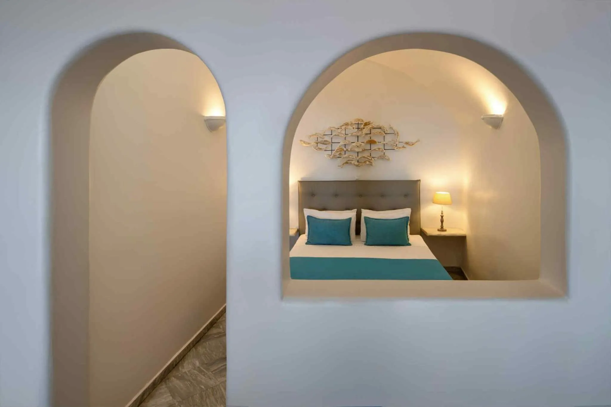 Bedroom, Bed in Iliovasilema Suites