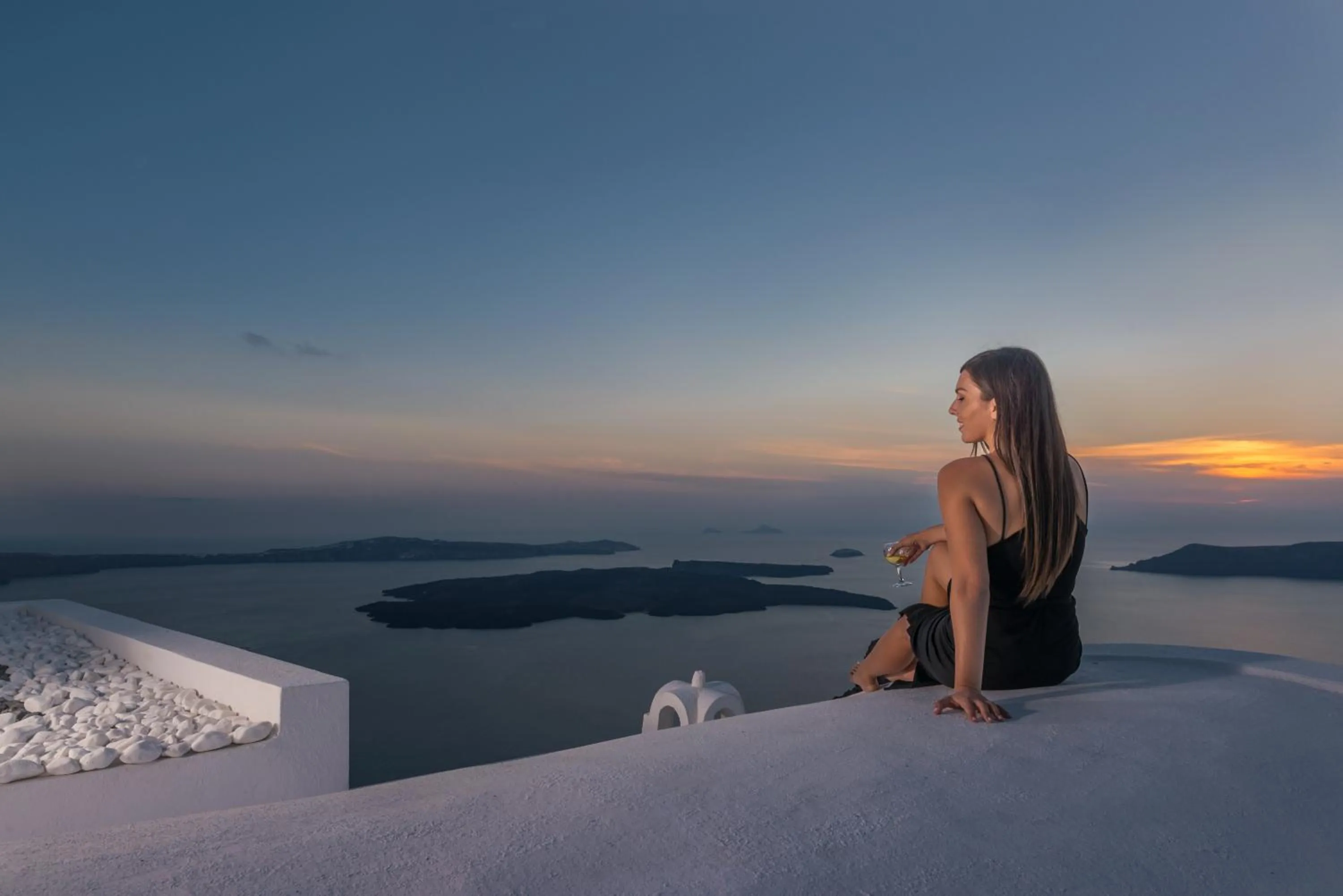 Sea view in Iliovasilema Suites