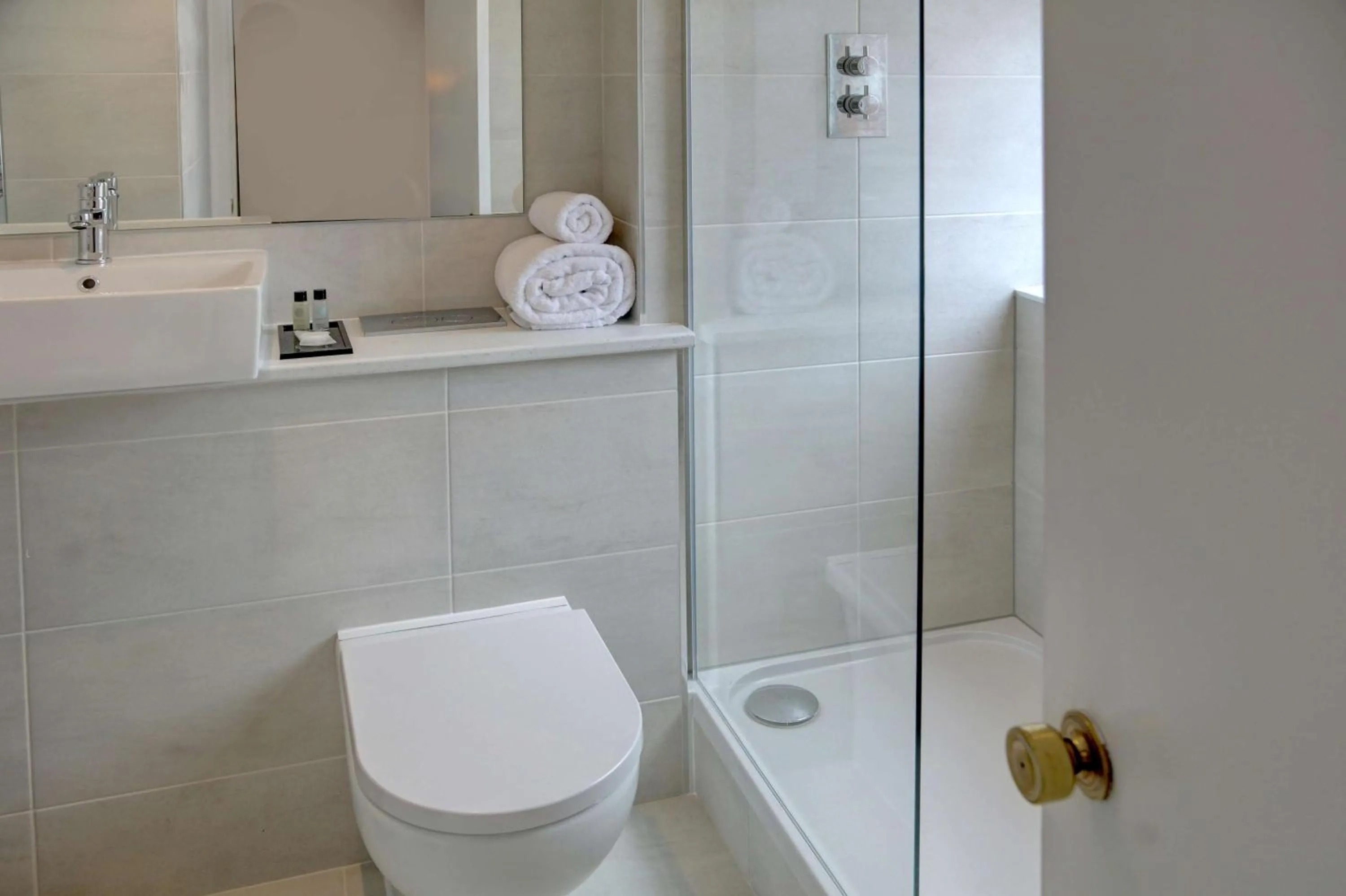 Bathroom in Trafford Hall Hotel Manchester, Trademark Collection by Wyndham