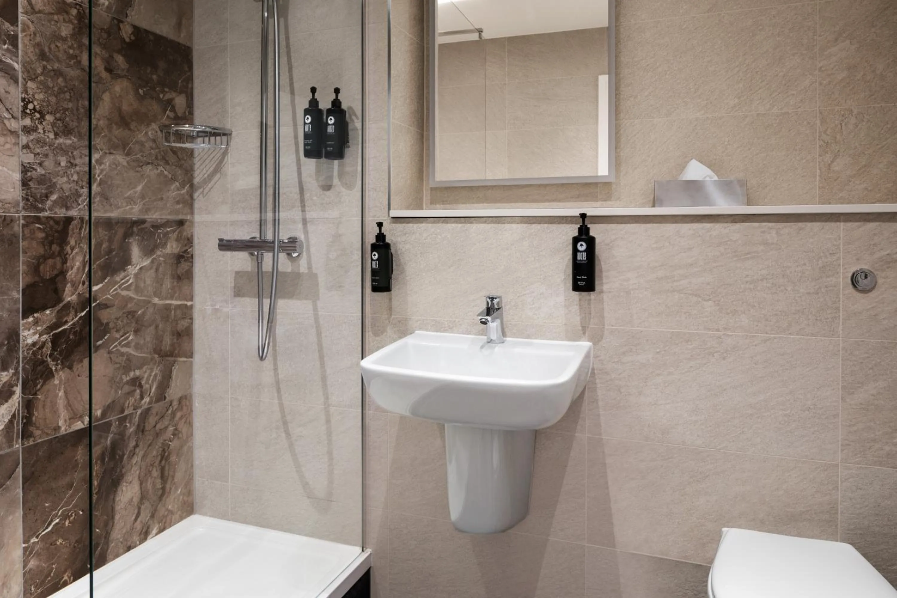 Bathroom in Trafford Hall Hotel Manchester, Trademark Collection by Wyndham