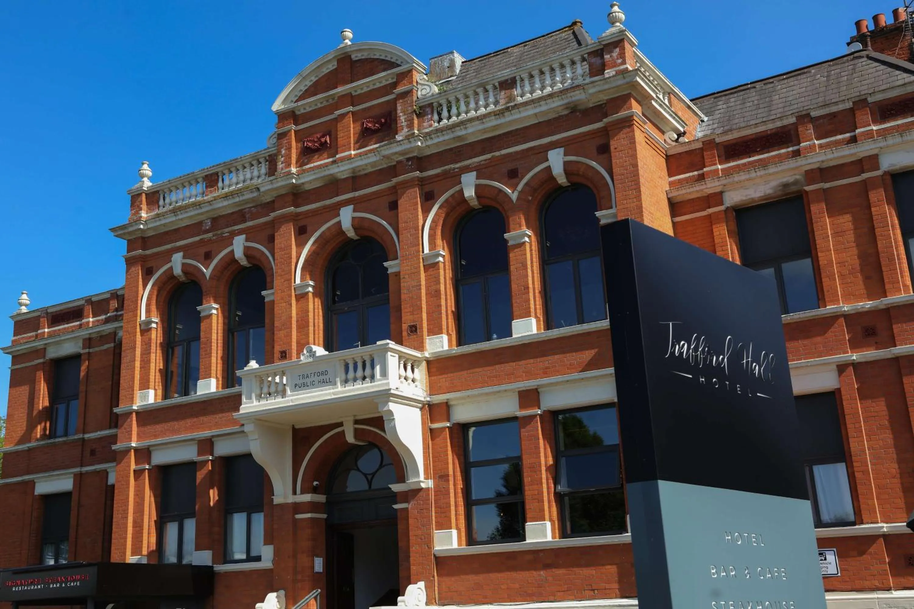 Property building in Trafford Hall Hotel Manchester, Trademark Collection by Wyndham