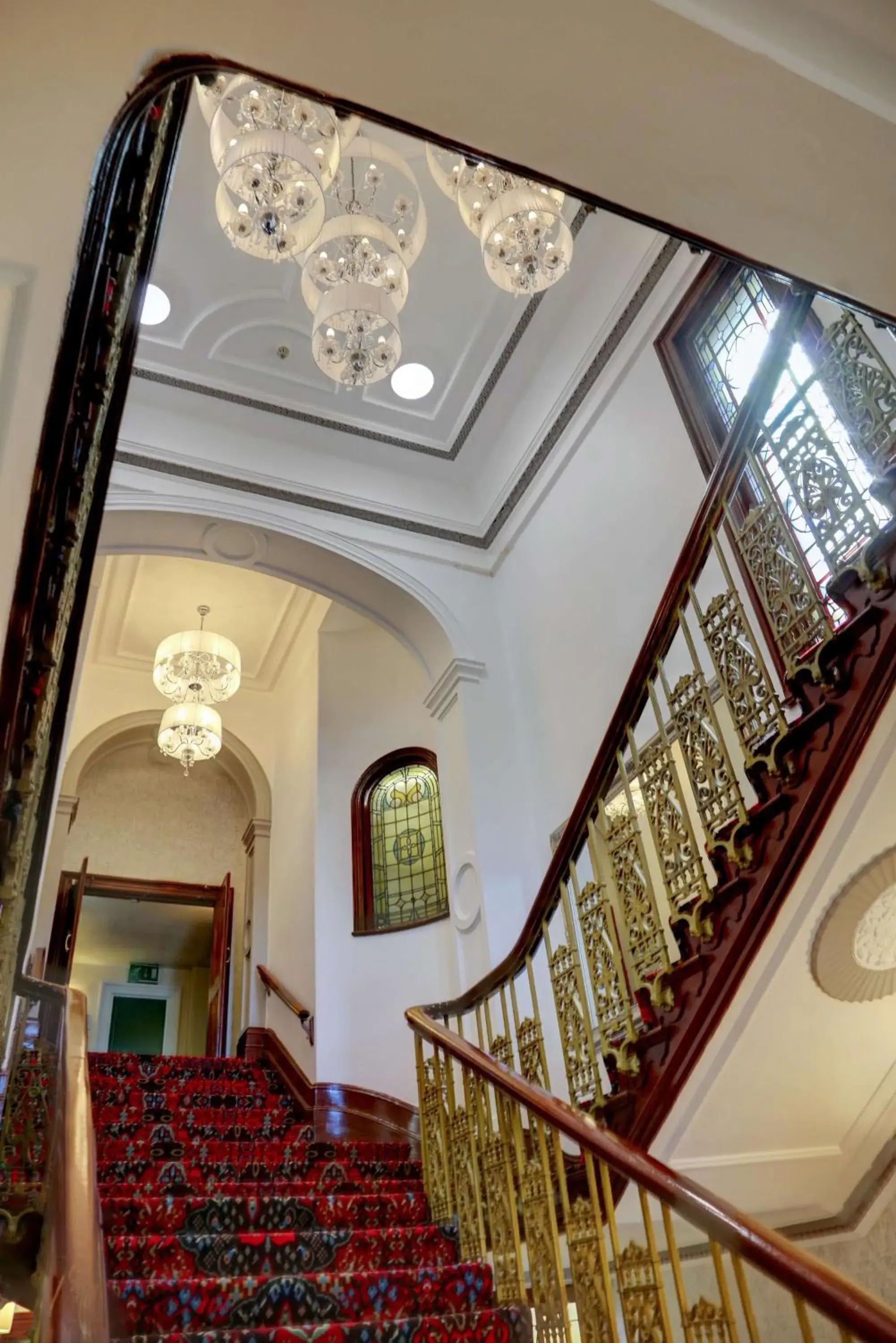 Lobby or reception in Trafford Hall Hotel Manchester, Trademark Collection by Wyndham Lobby or reception in Trafford Hall Hotel Manchester, Trademark Collection by Wyndham