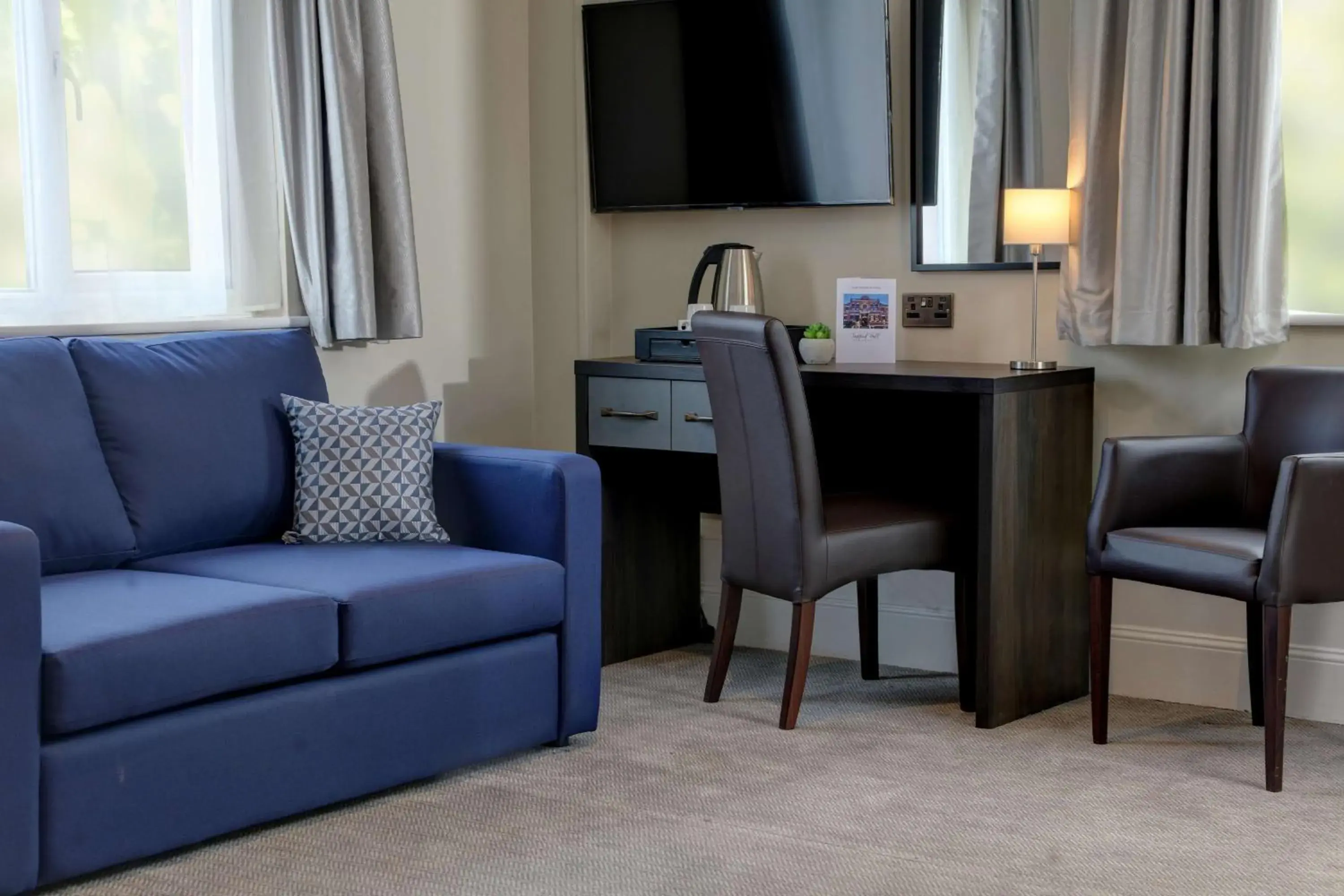 Lobby or reception in Trafford Hall Hotel Manchester, Trademark Collection by Wyndham Lobby or reception in Trafford Hall Hotel Manchester, Trademark Collection by Wyndham