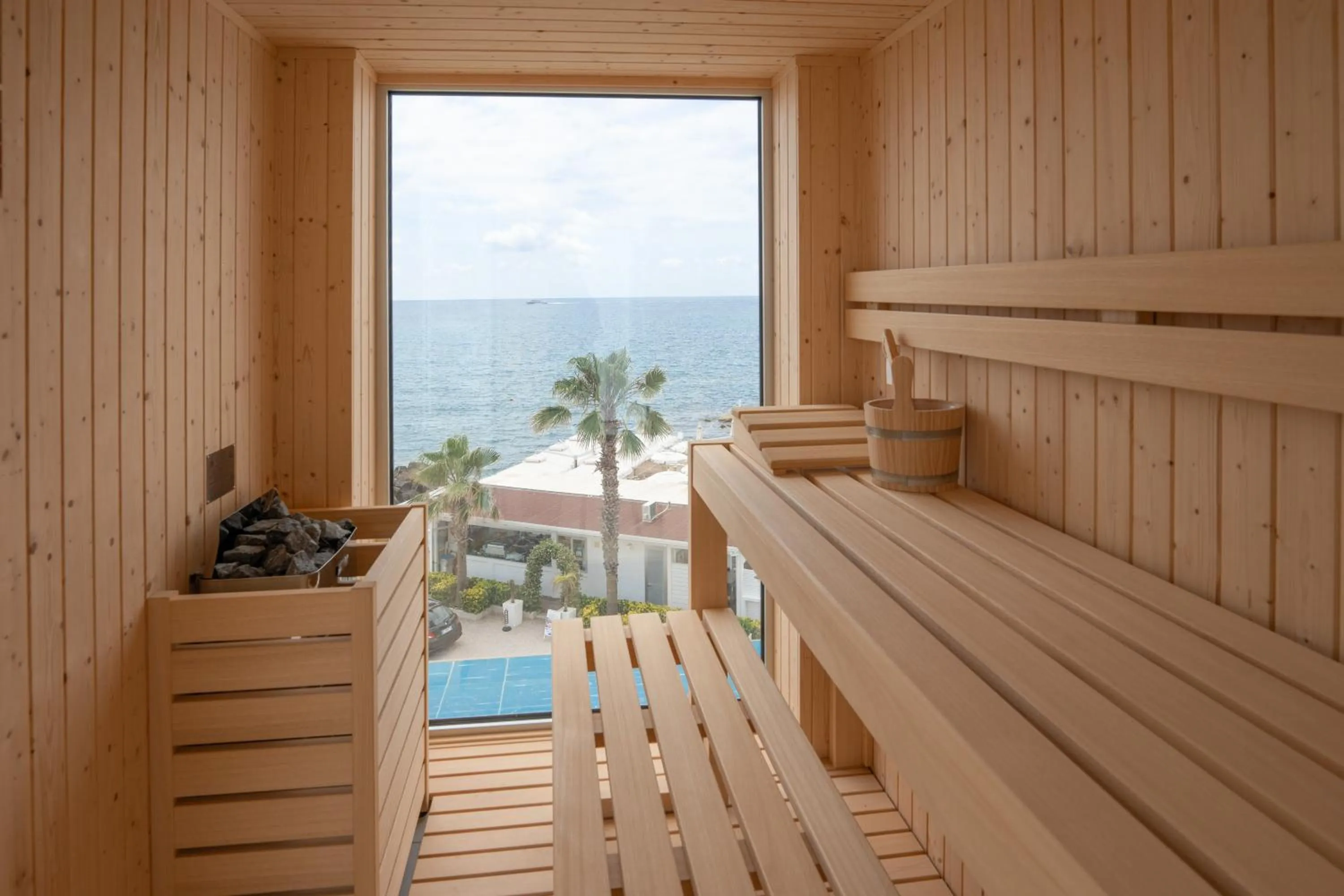 Sauna in CALEA Boutique Hotel