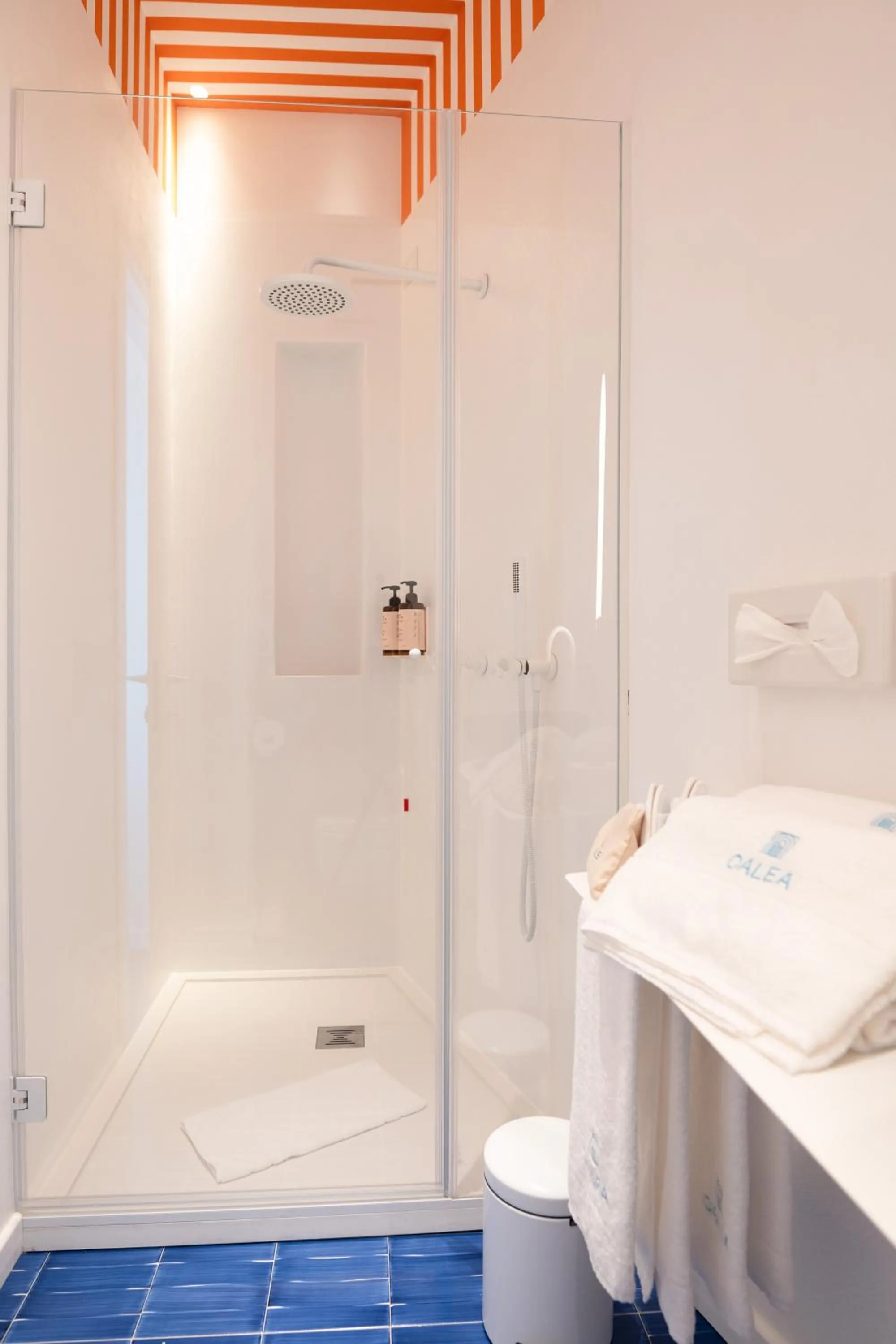Shower in CALEA Boutique Hotel