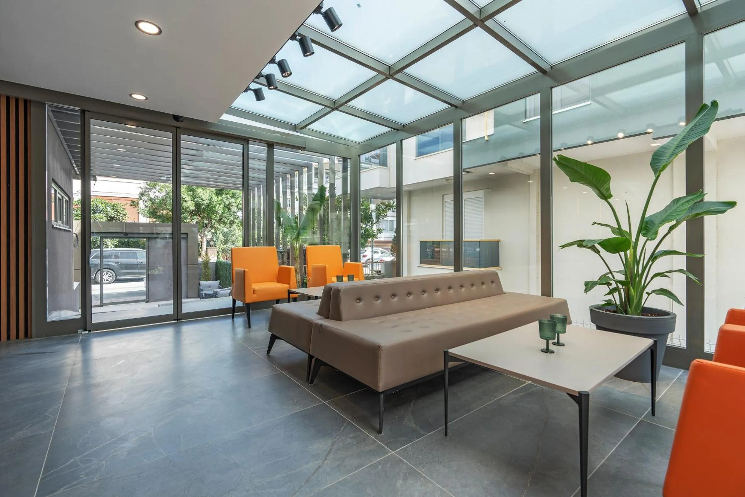 Lobby or reception in Doqu Suites Hotel