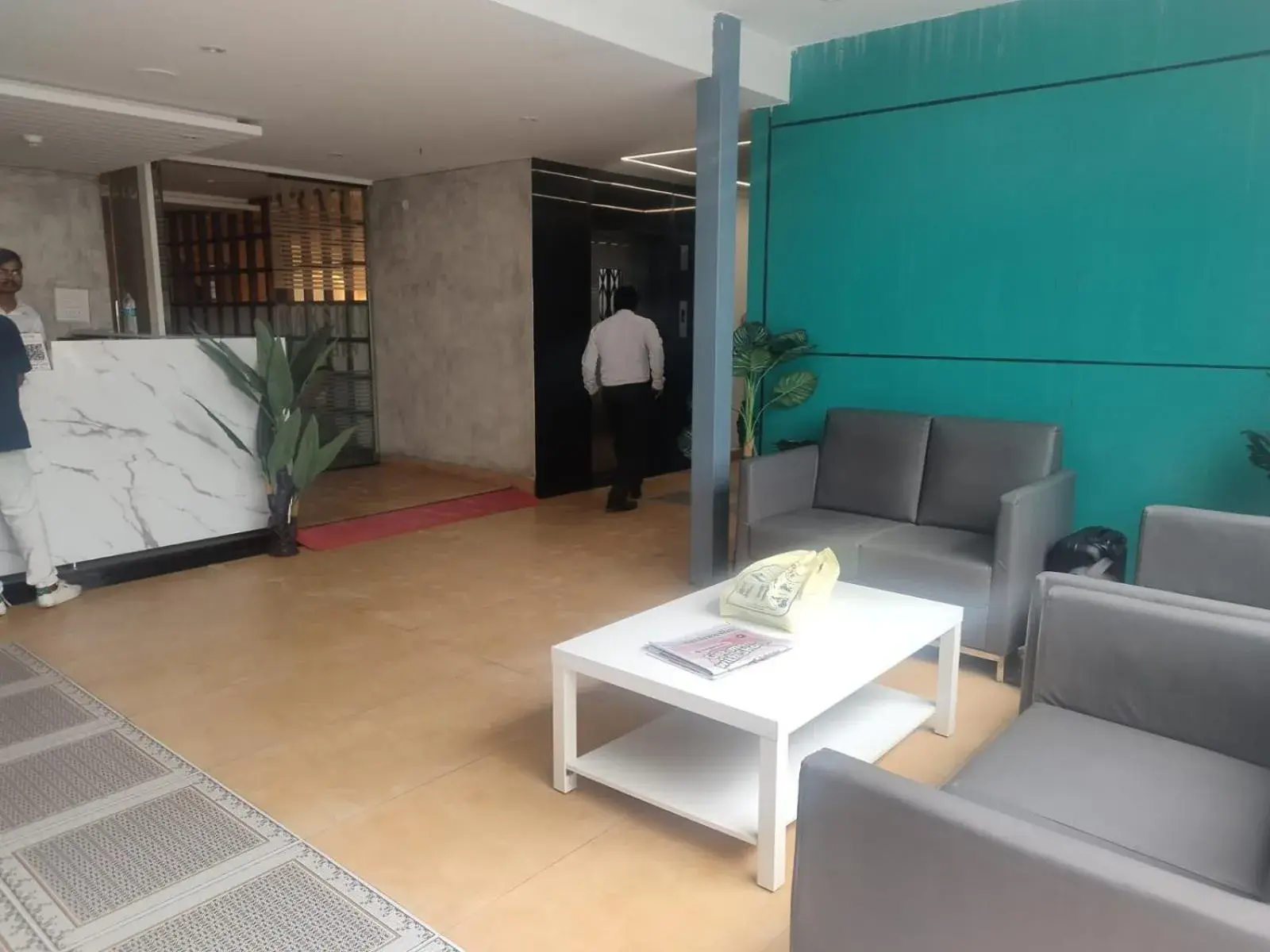 Lobby or reception in Hotel La Premier Lobby or reception in Hotel La Premier