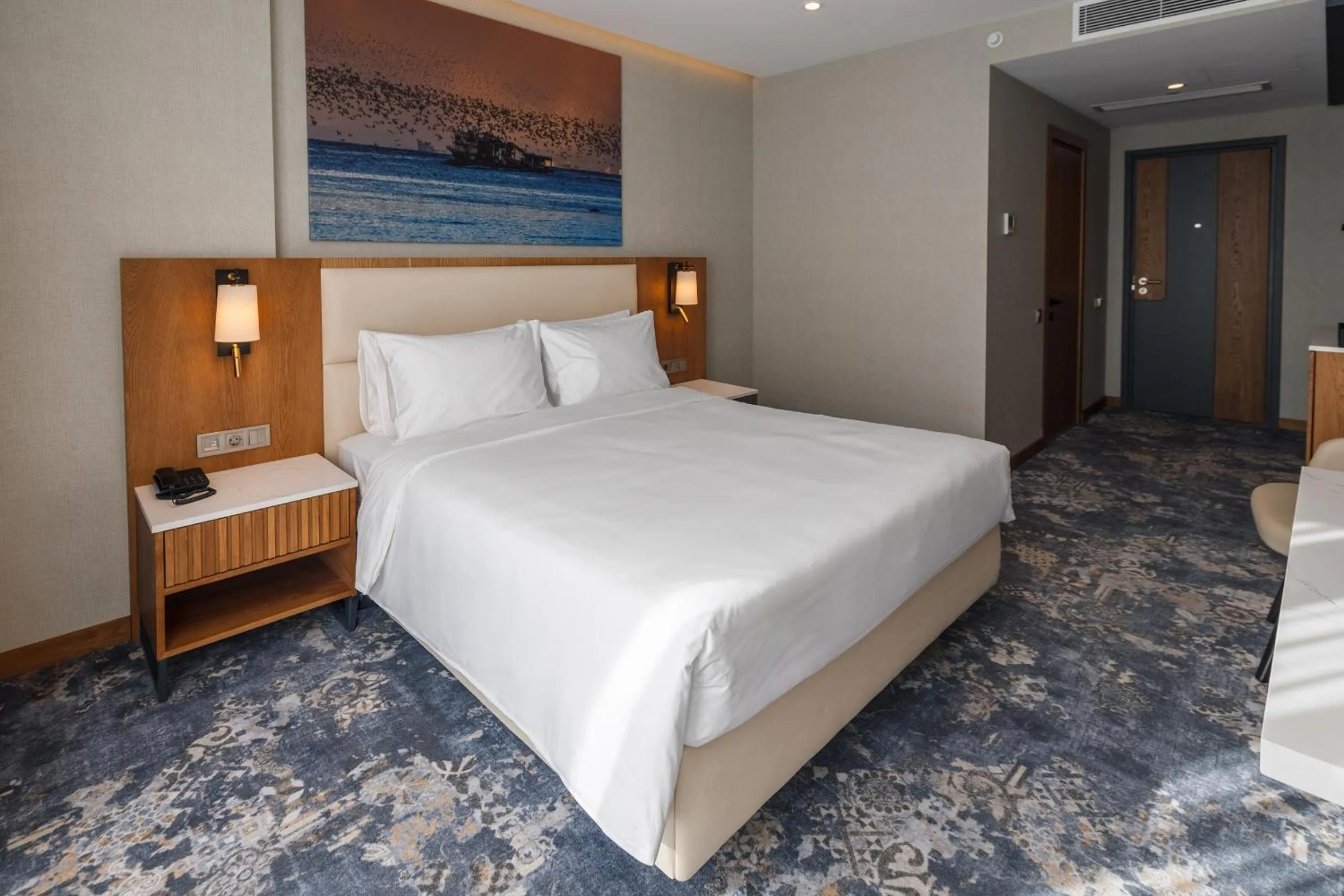 Living room, Bed in Piazza Epigraph