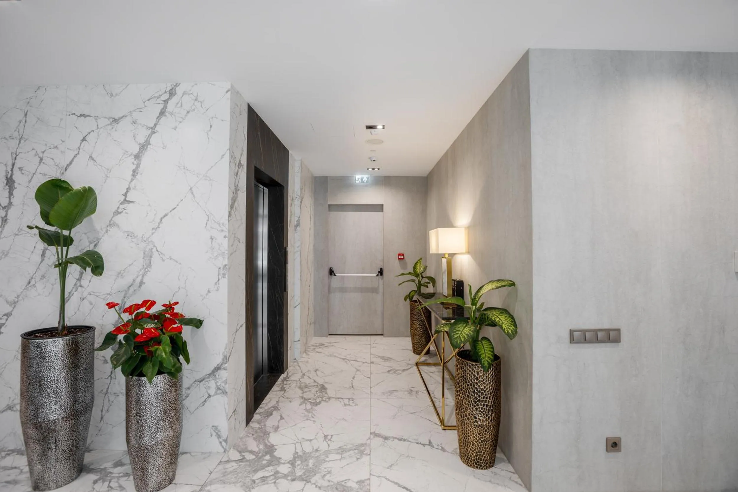 Lobby or reception in Piazza Epigraph