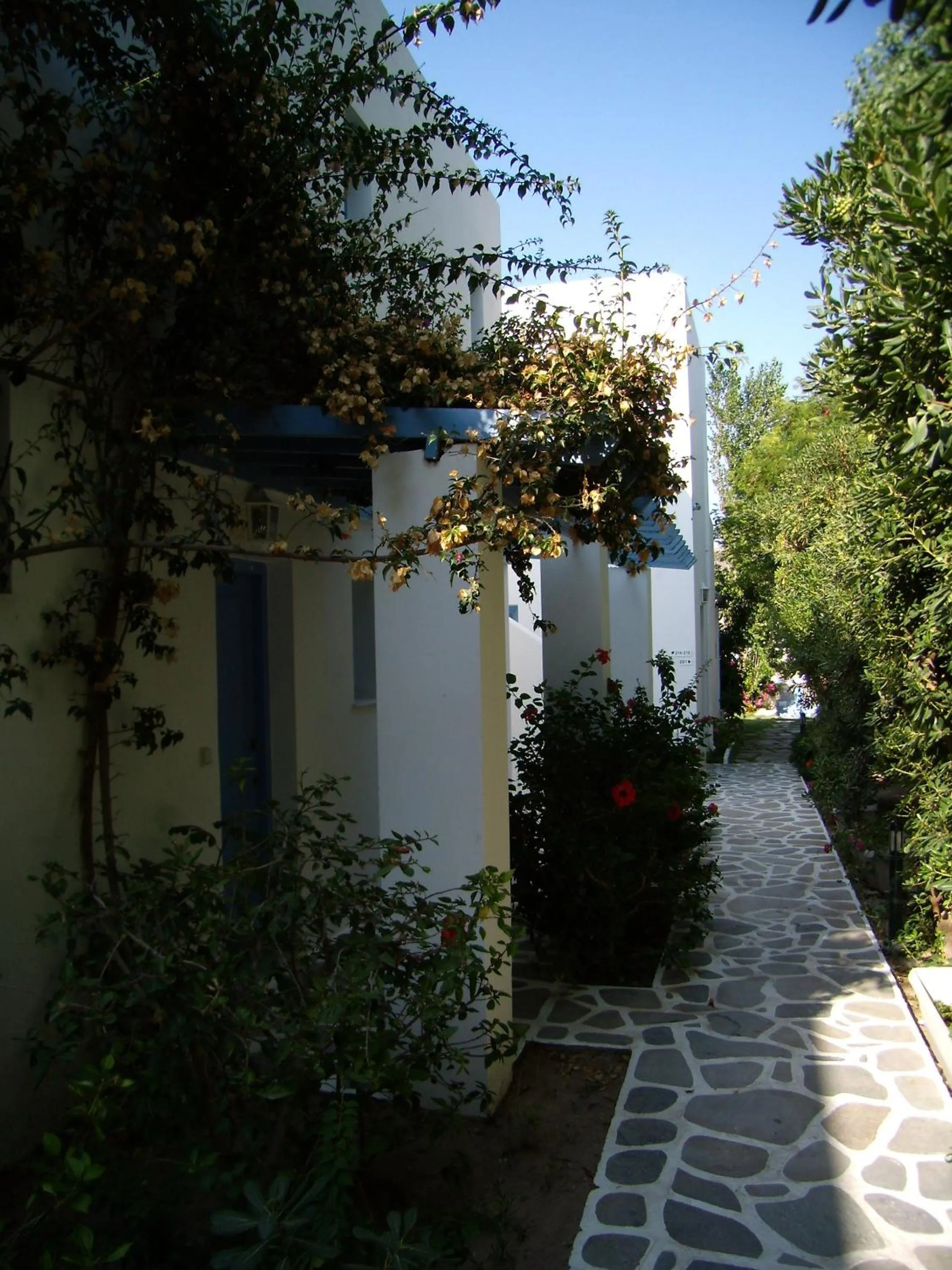 Decorative detail in Panorama Paros