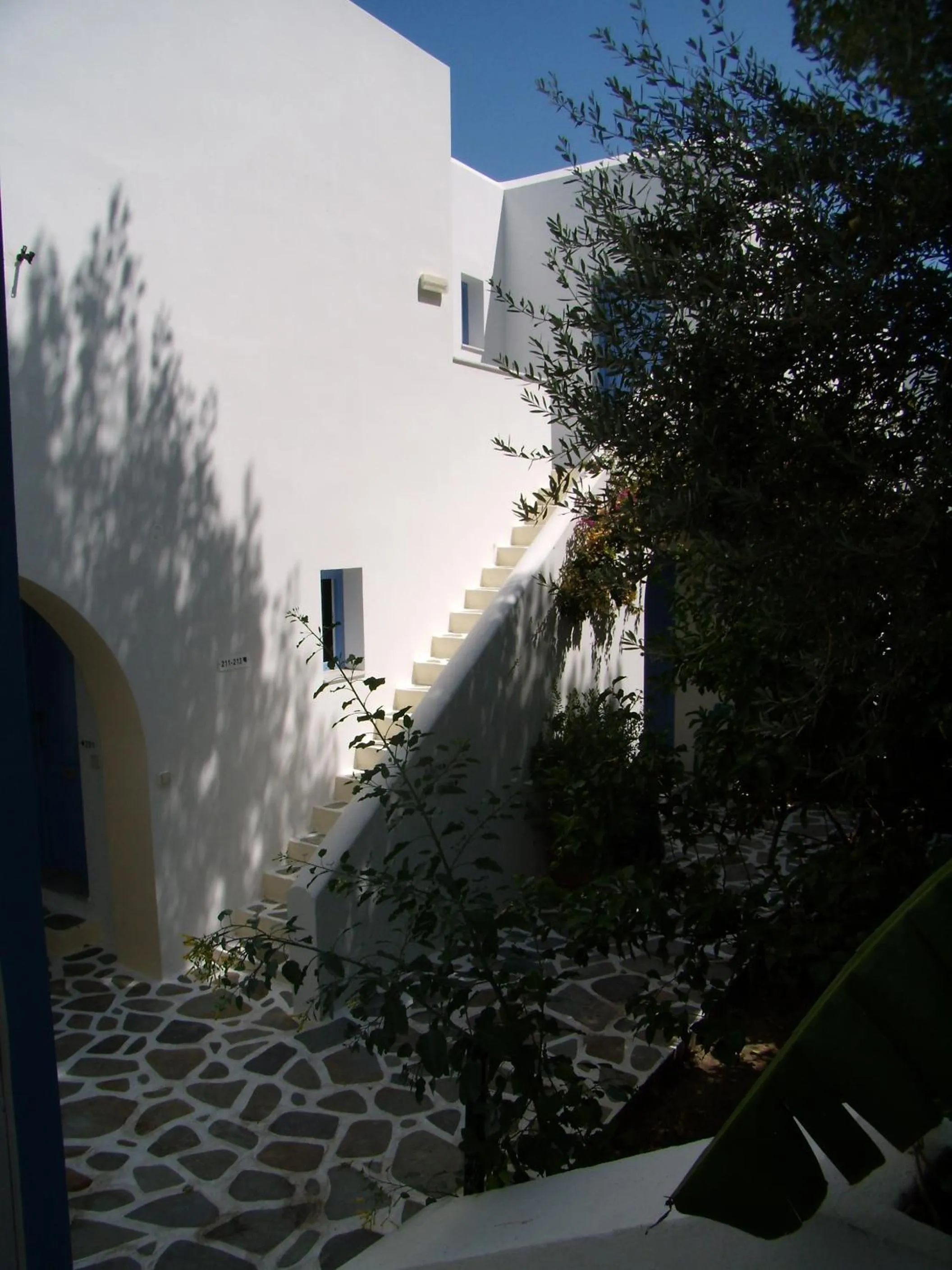 Facade/entrance in Panorama Paros