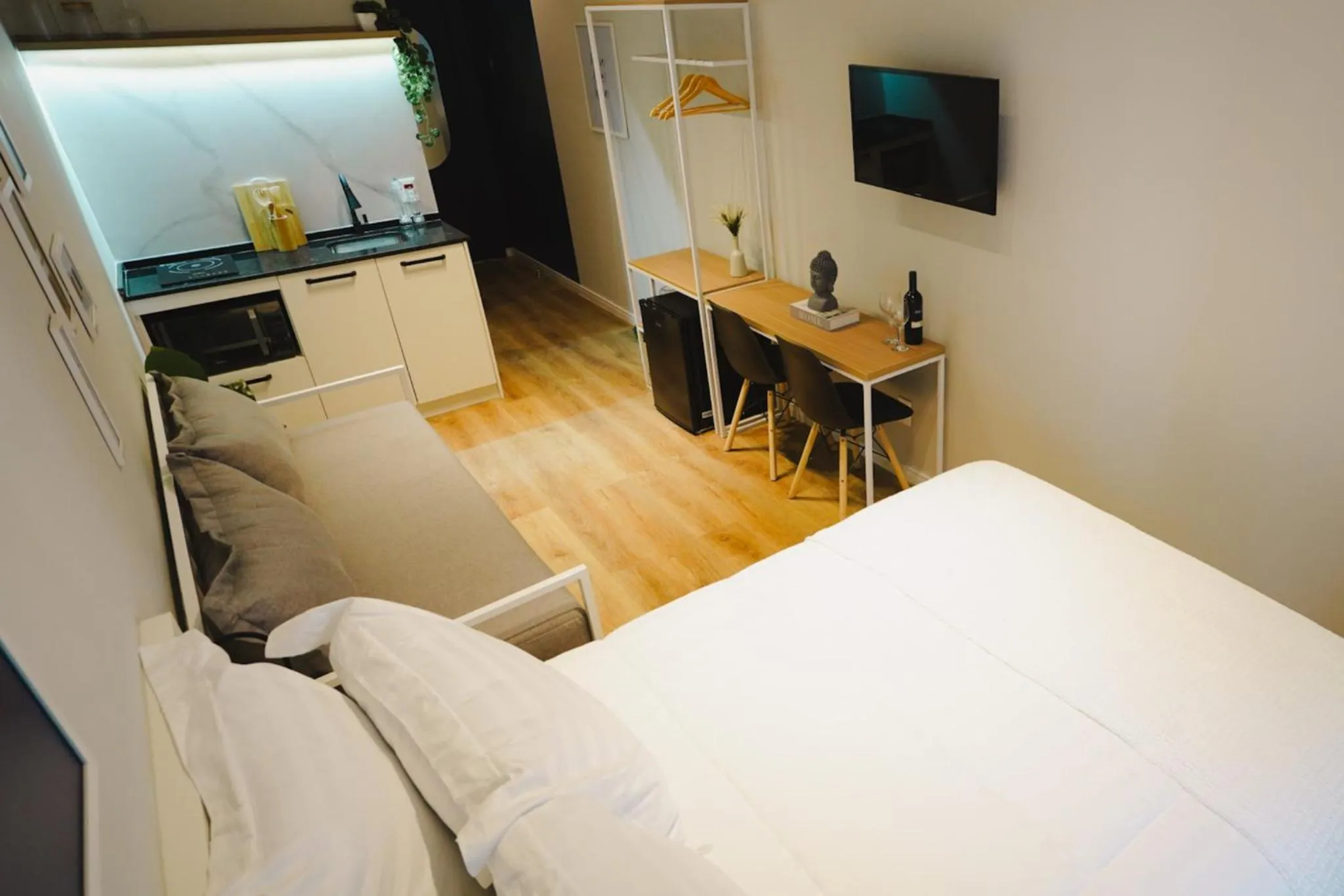 Bed in Apê Av Paulista Haddock Lobo